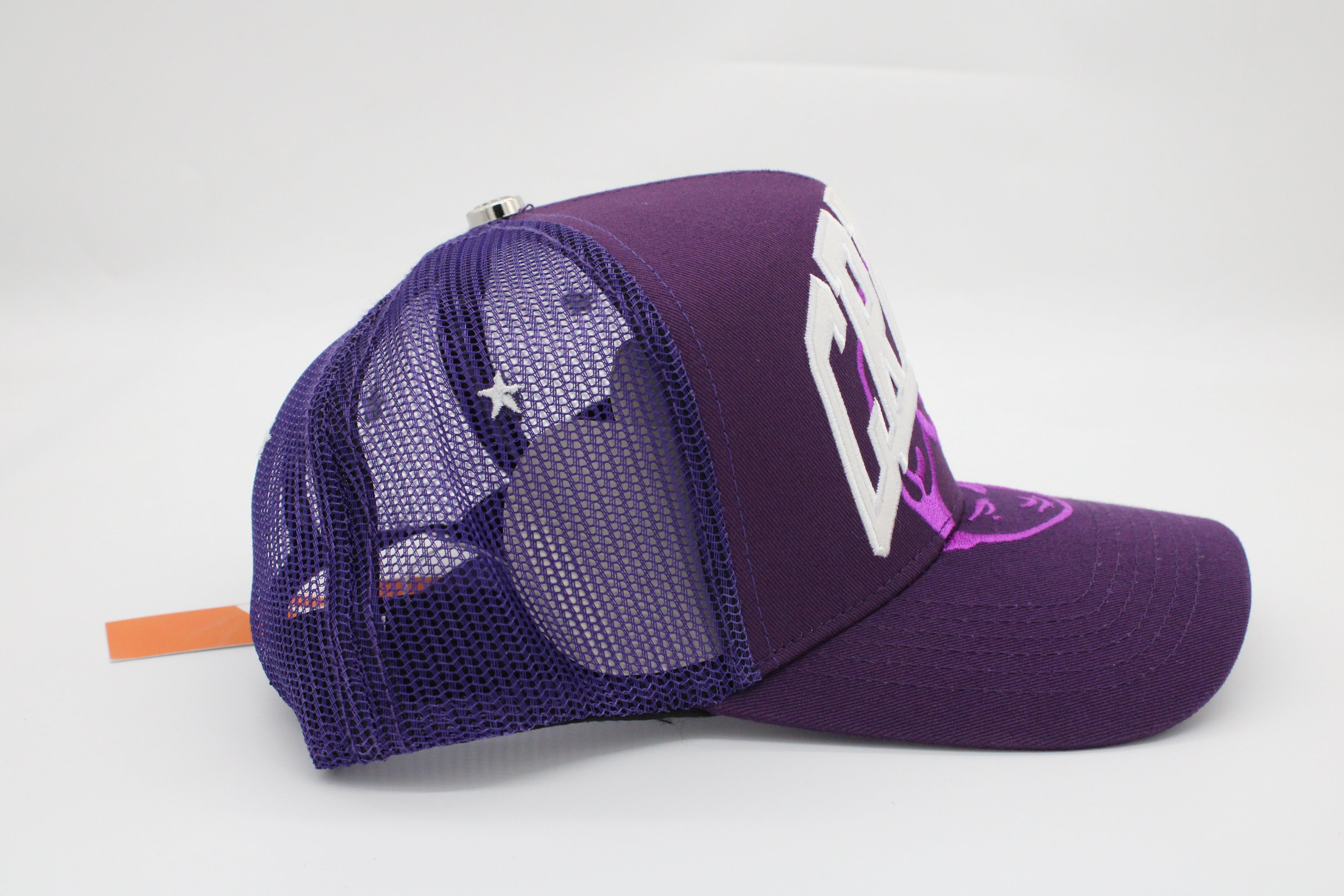 Gorra Crime Life "Icon Stars Trucker Purple"