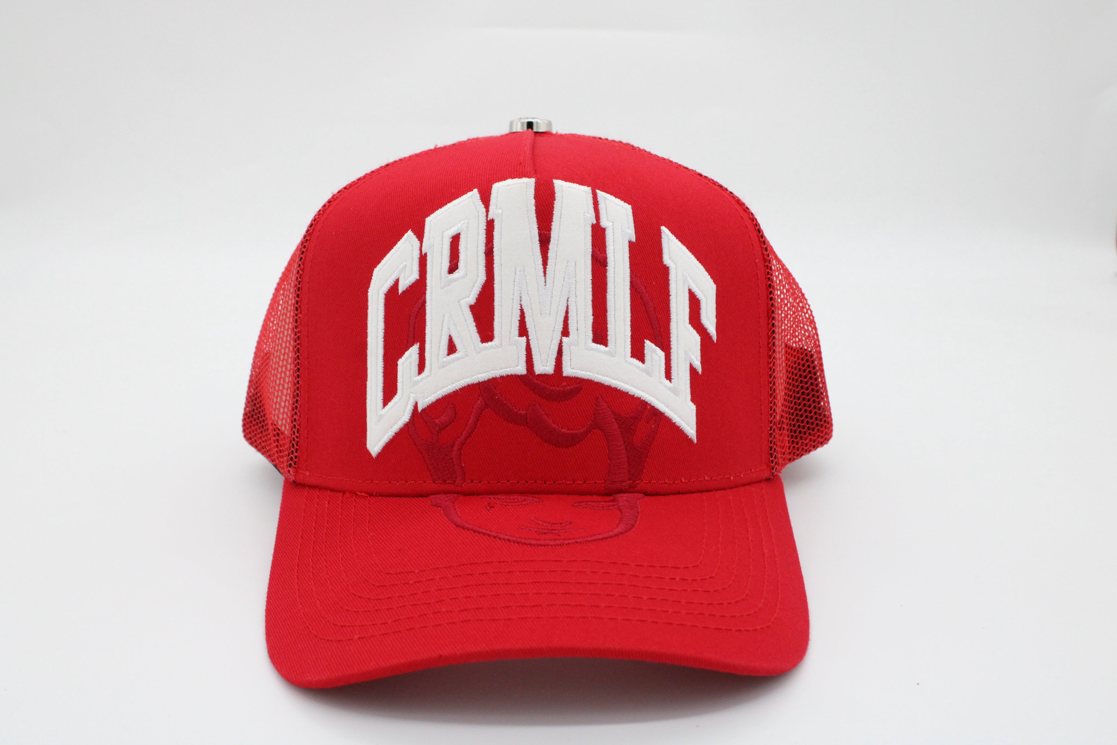 Gorra Crime Life "Icon Stars Trucker Red"