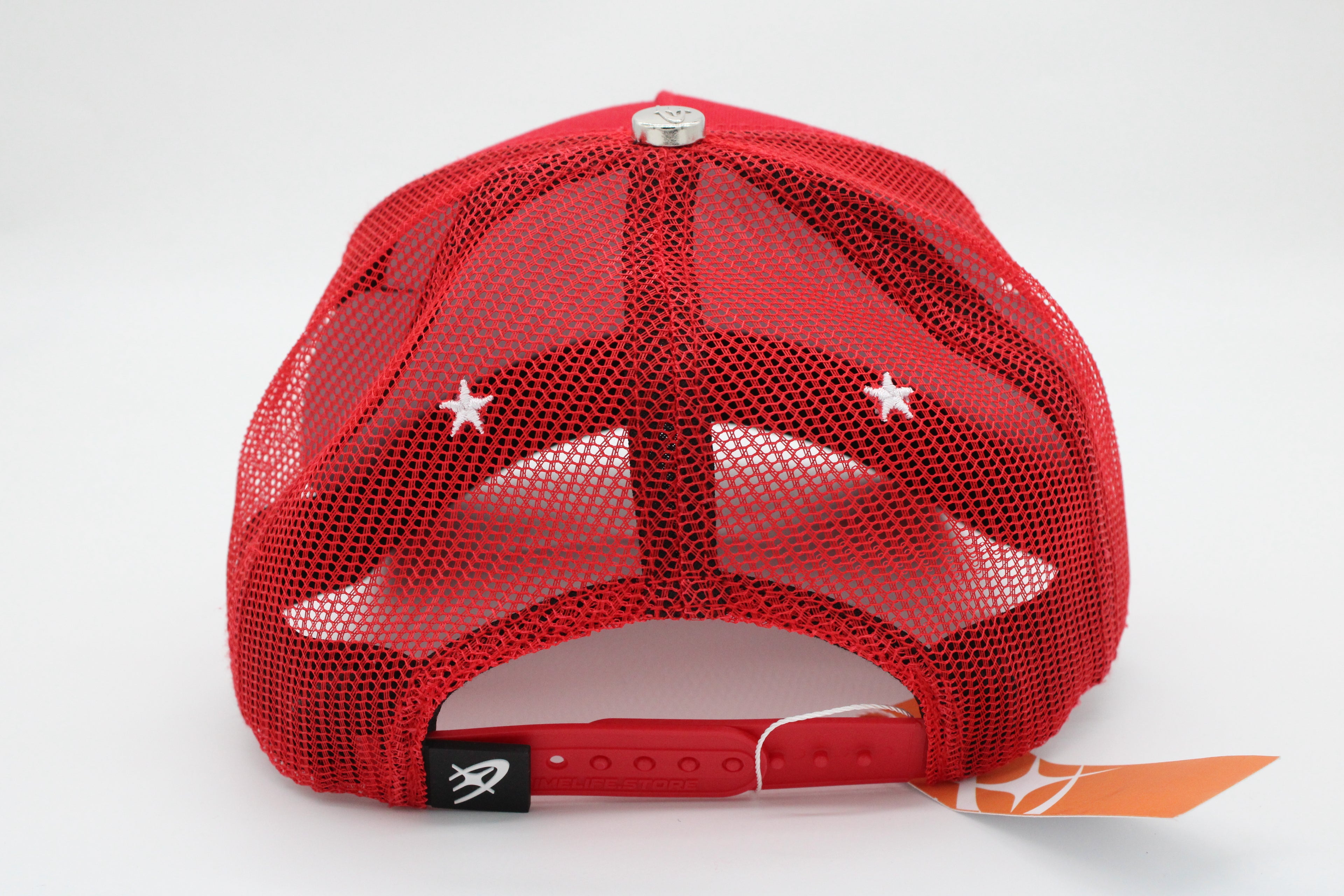 Gorra Crime Life "Icon Stars Trucker Red"