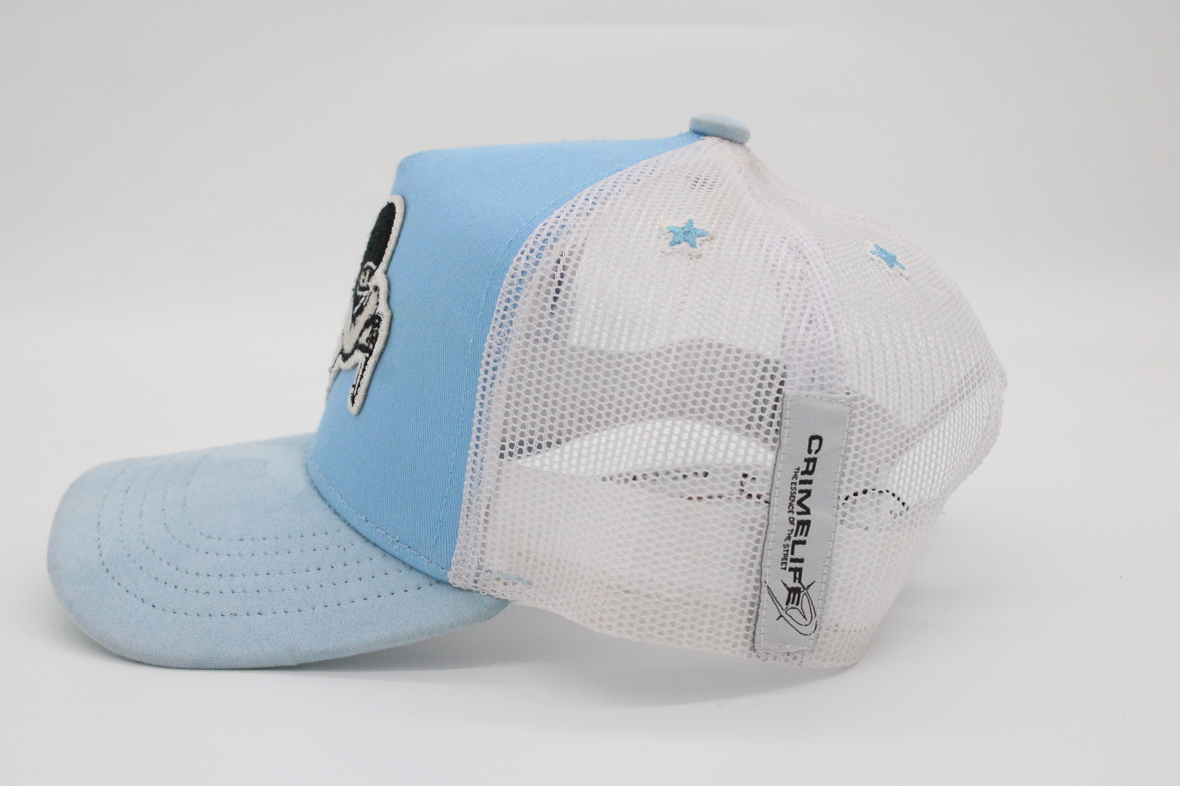 Gorra Crime Life "Angel Vandal Baby Blue"