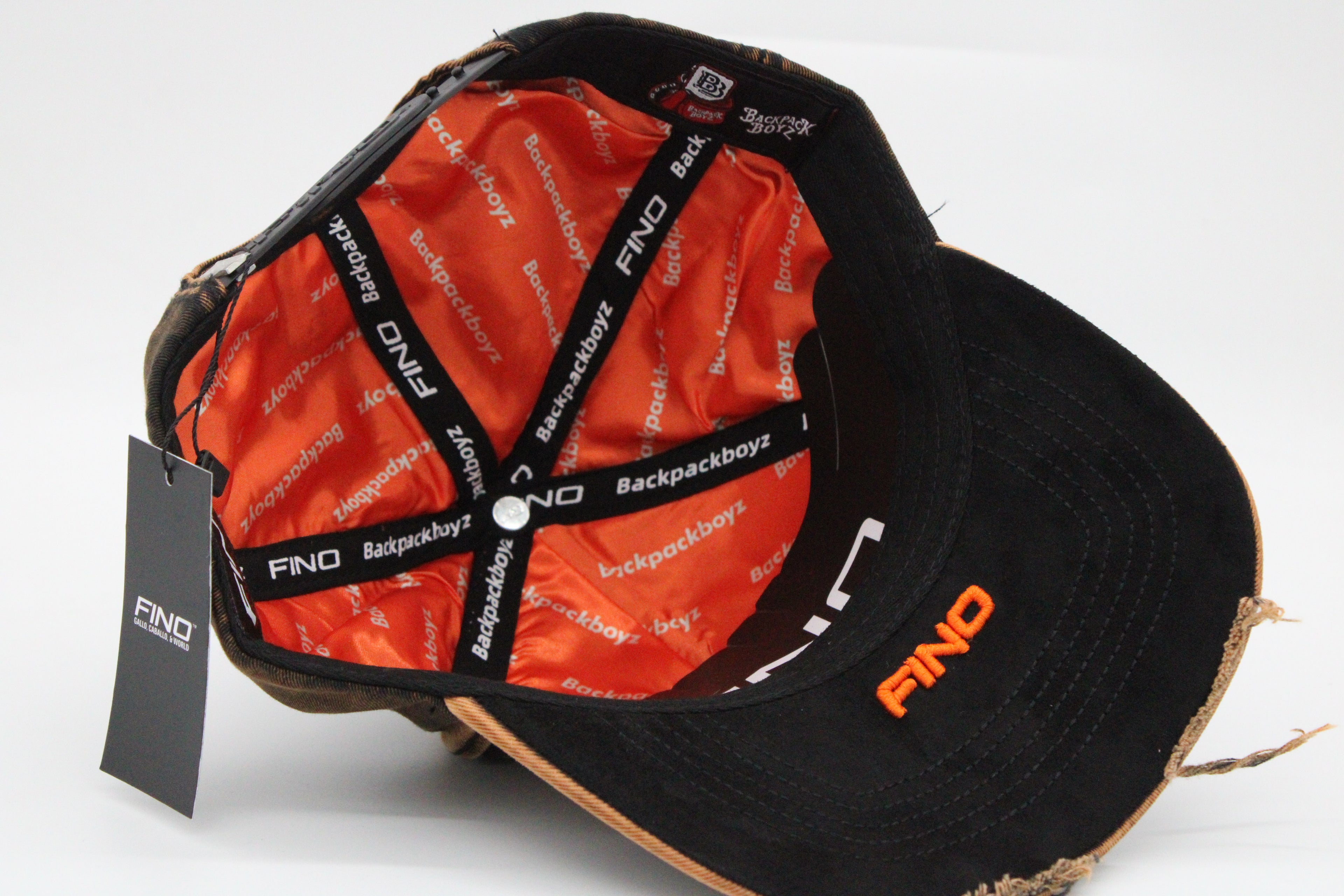 Gorra Gallo Fino "Backpack Flames"