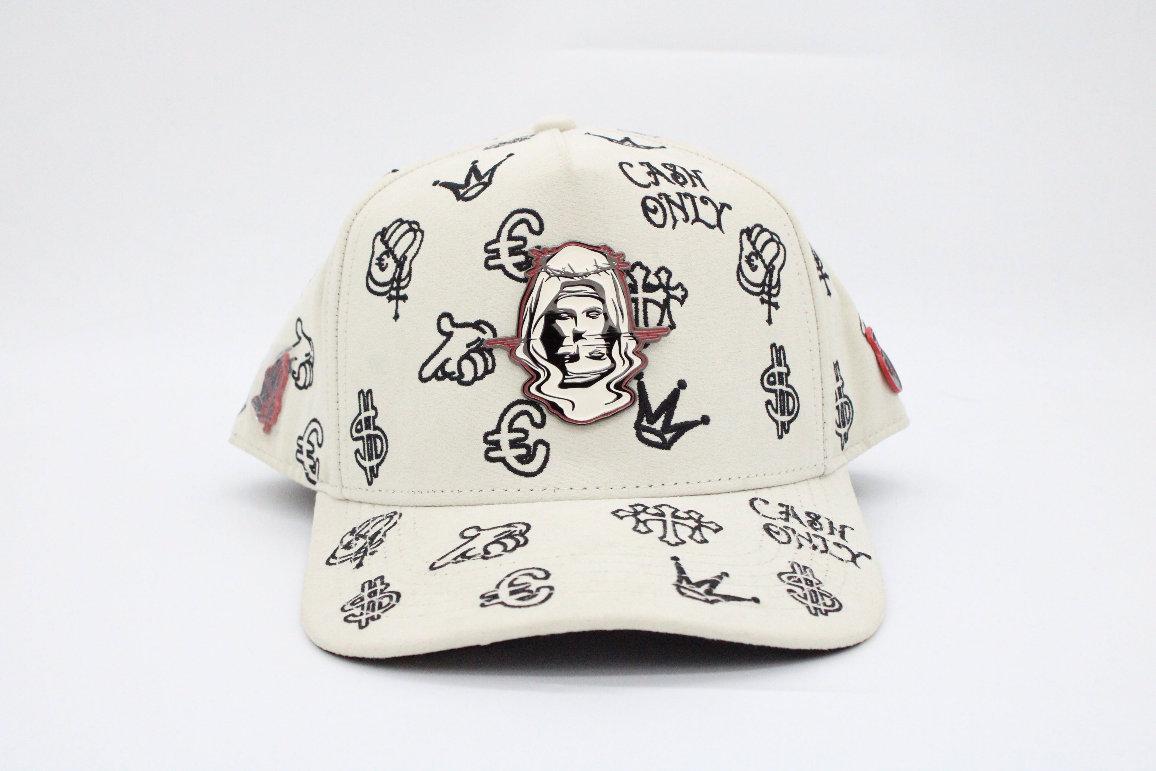 Gorra Cash Only "Pray in White"