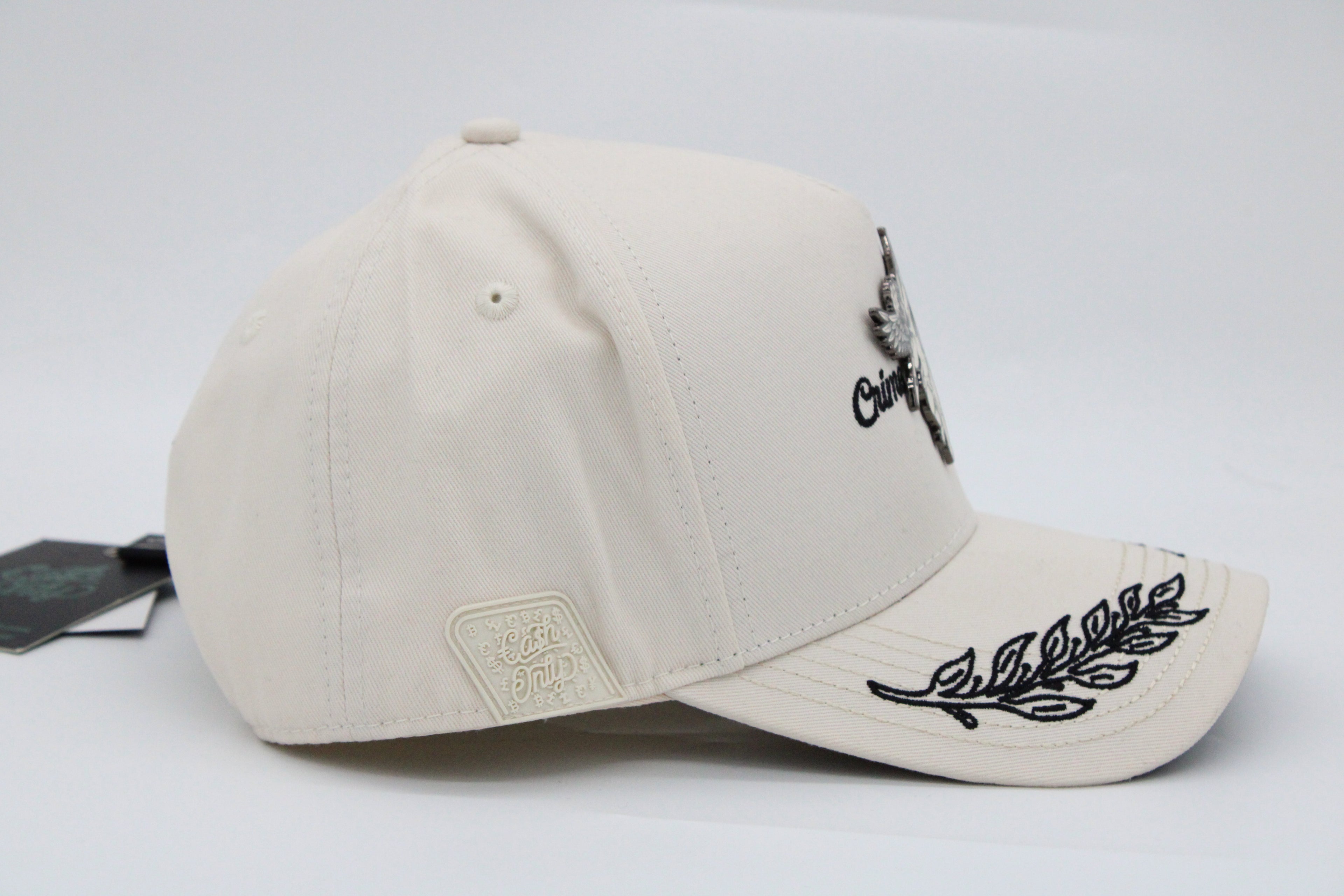 Gorra Cash Only "Black Angel in White"