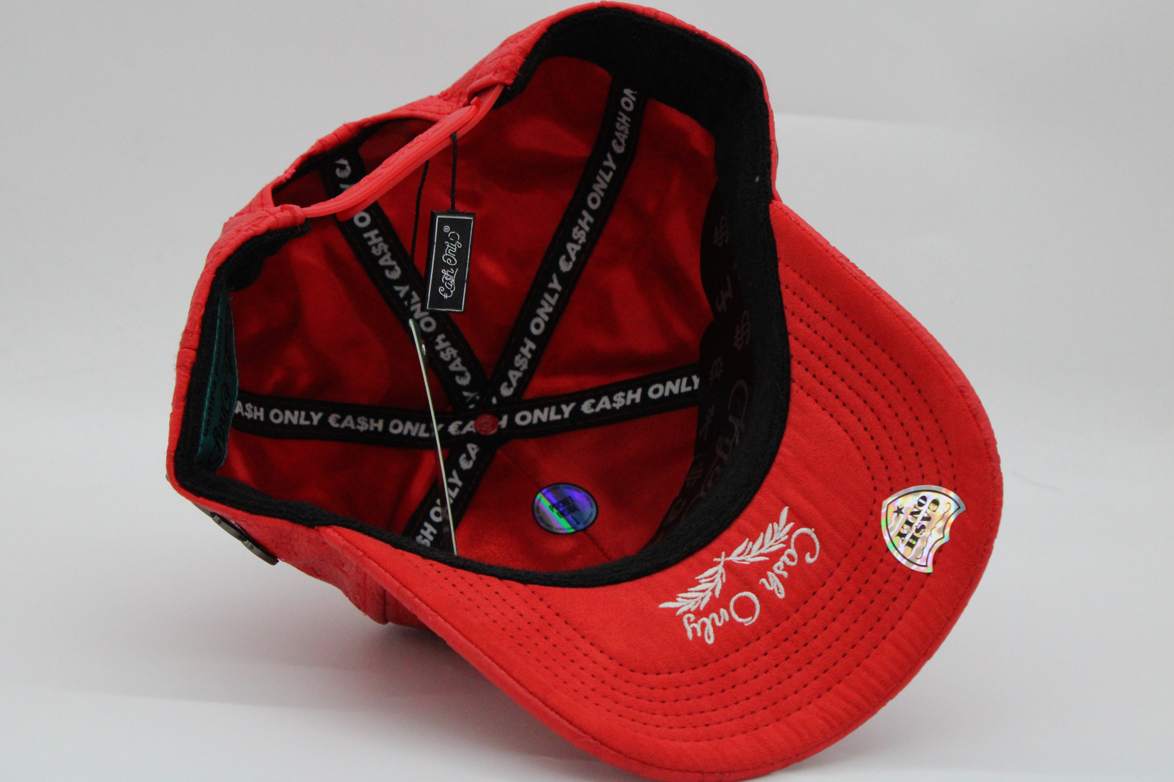 Gorra Cash Only "C Red"