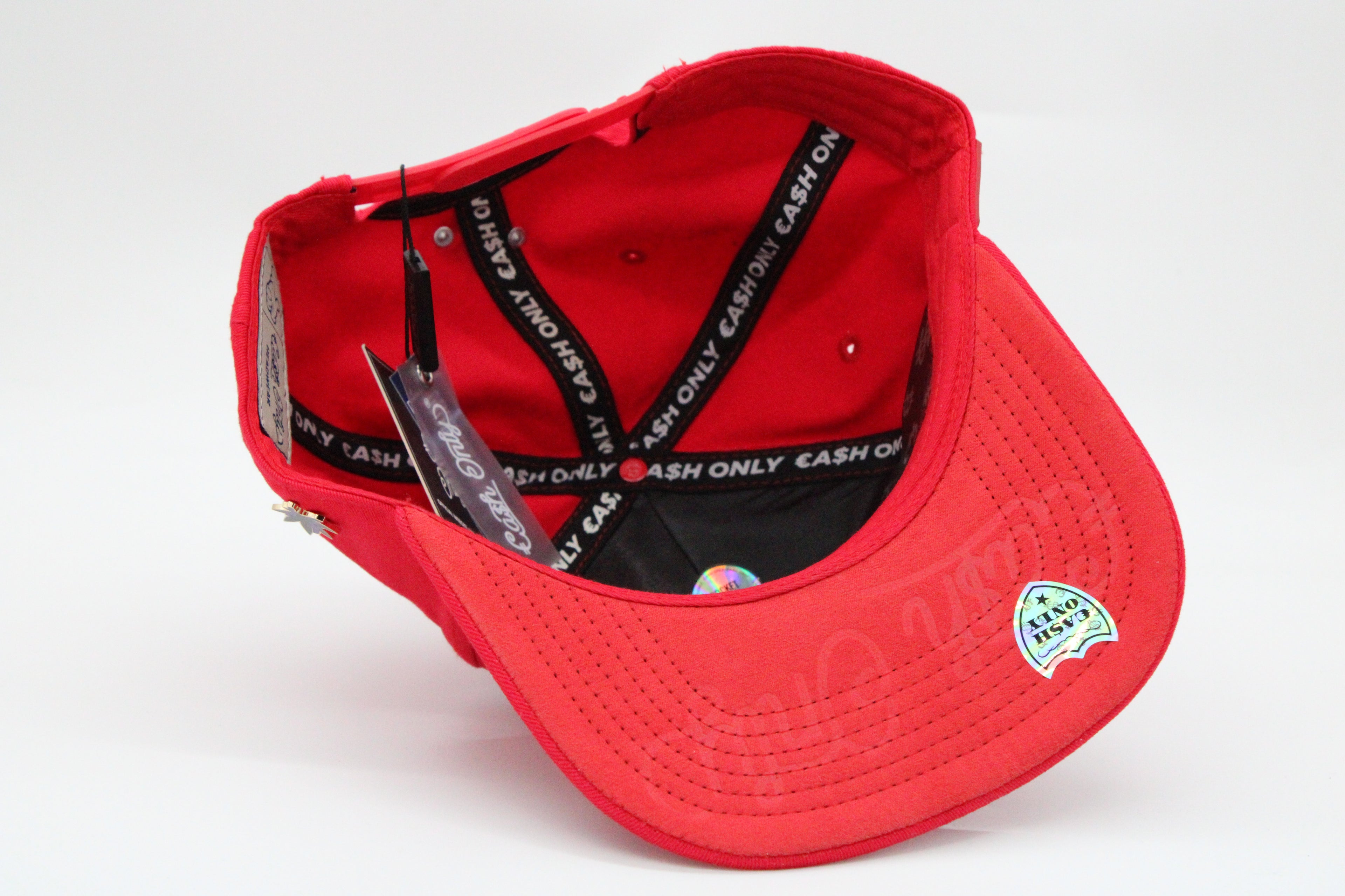 Gorra Cash Only "Teddy Roja"