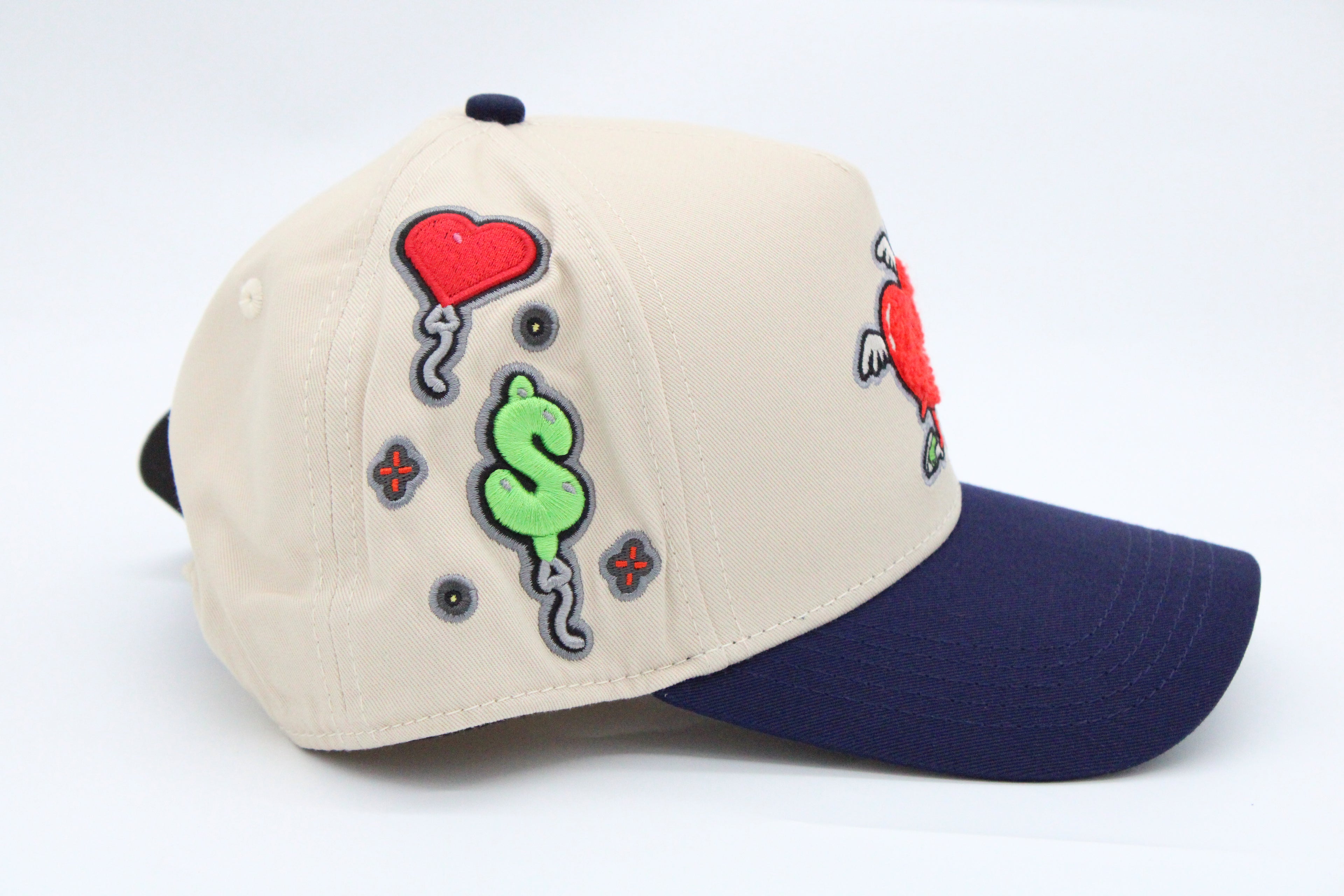 Gorra JC Hats "Money Love Beige/Blue"