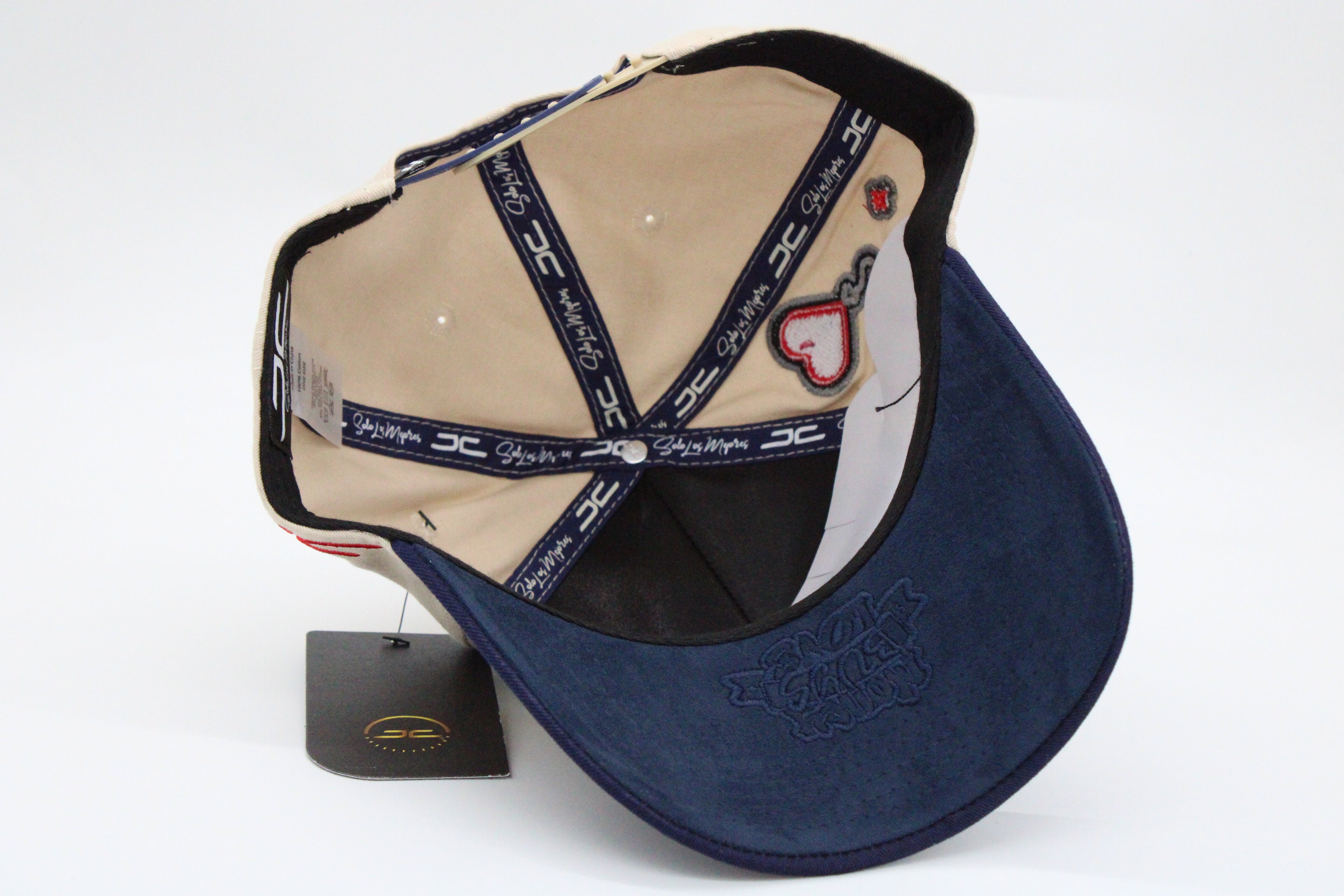 Gorra JC Hats "Money Love Beige/Blue"