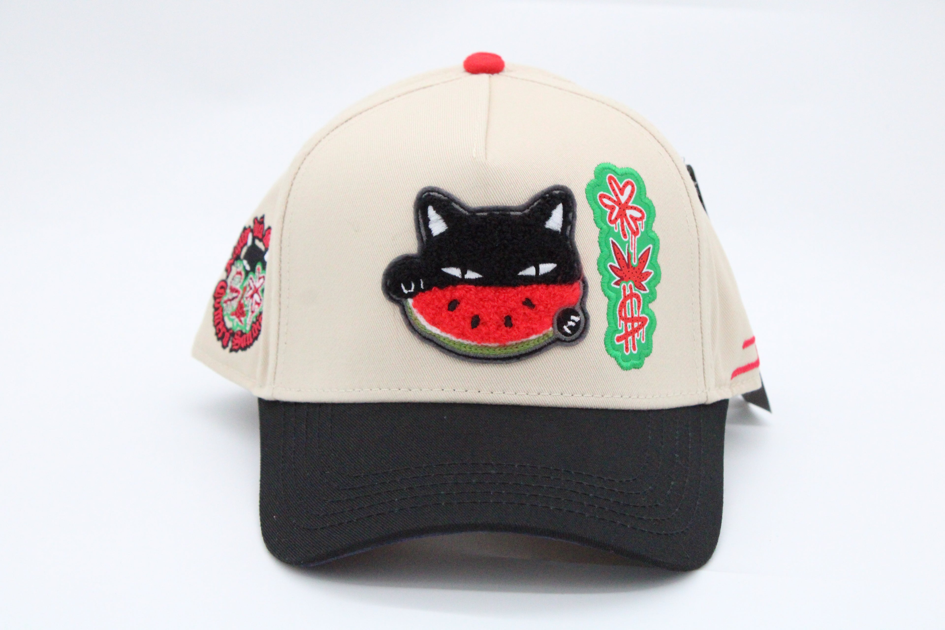 Gorra JC Hats "Watermelon Cat Beige/Black"