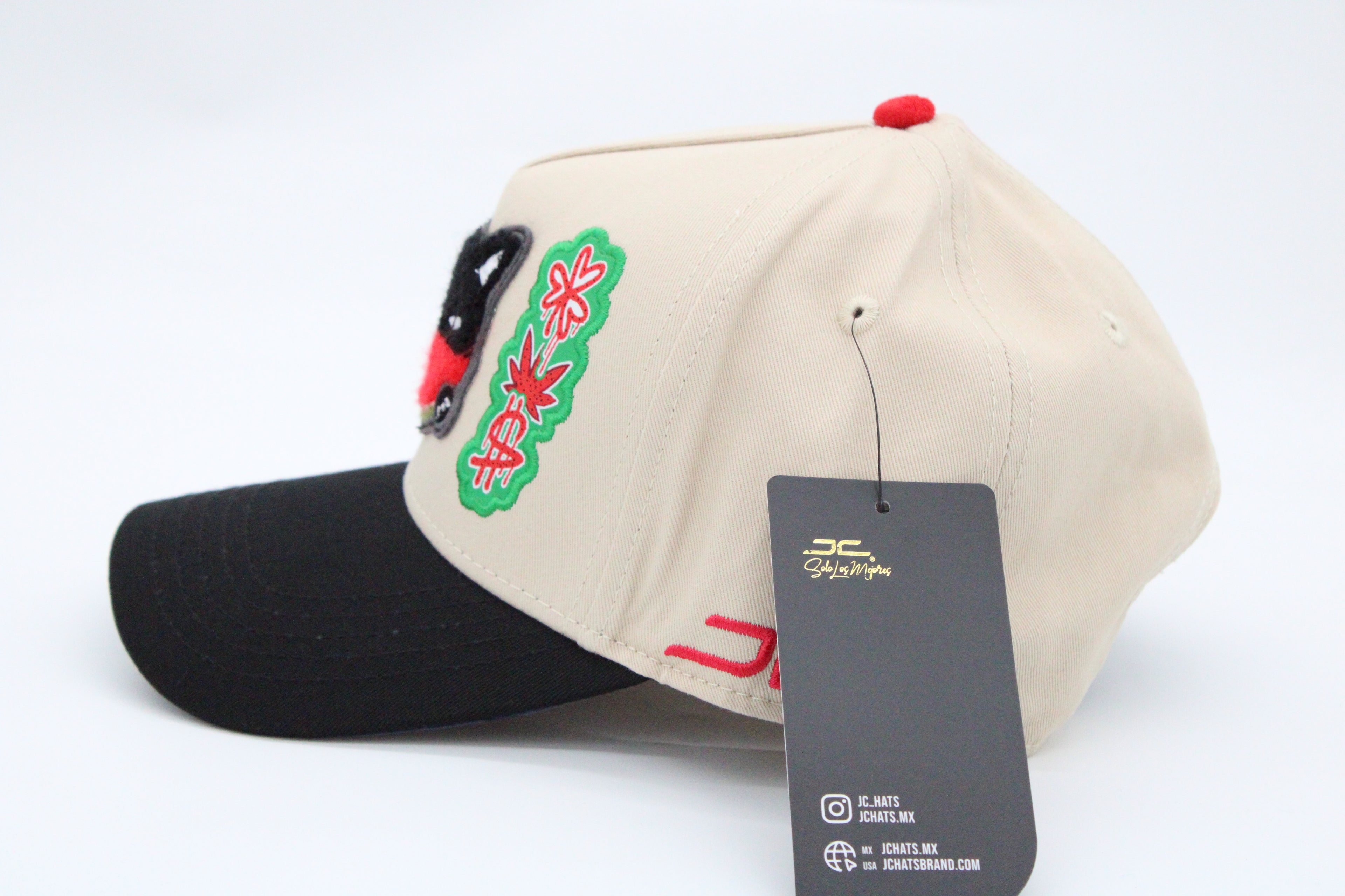 Gorra JC Hats "Watermelon Cat Beige/Black"