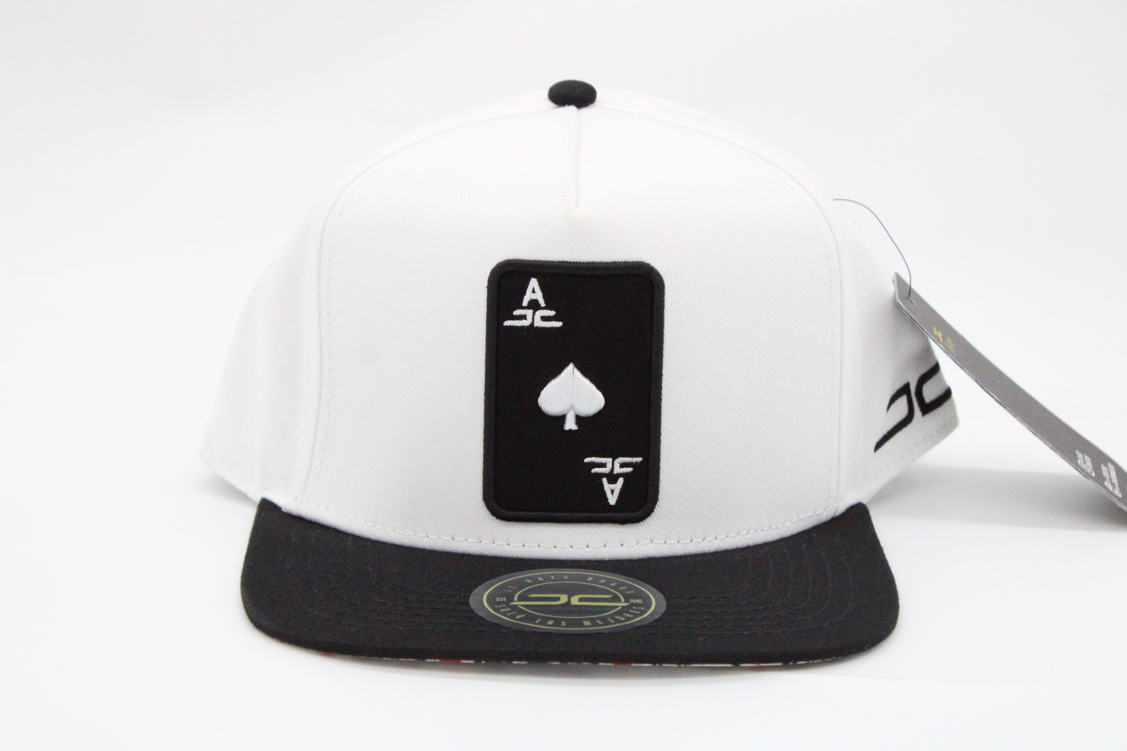 Gorra JC Hats "Poker White"