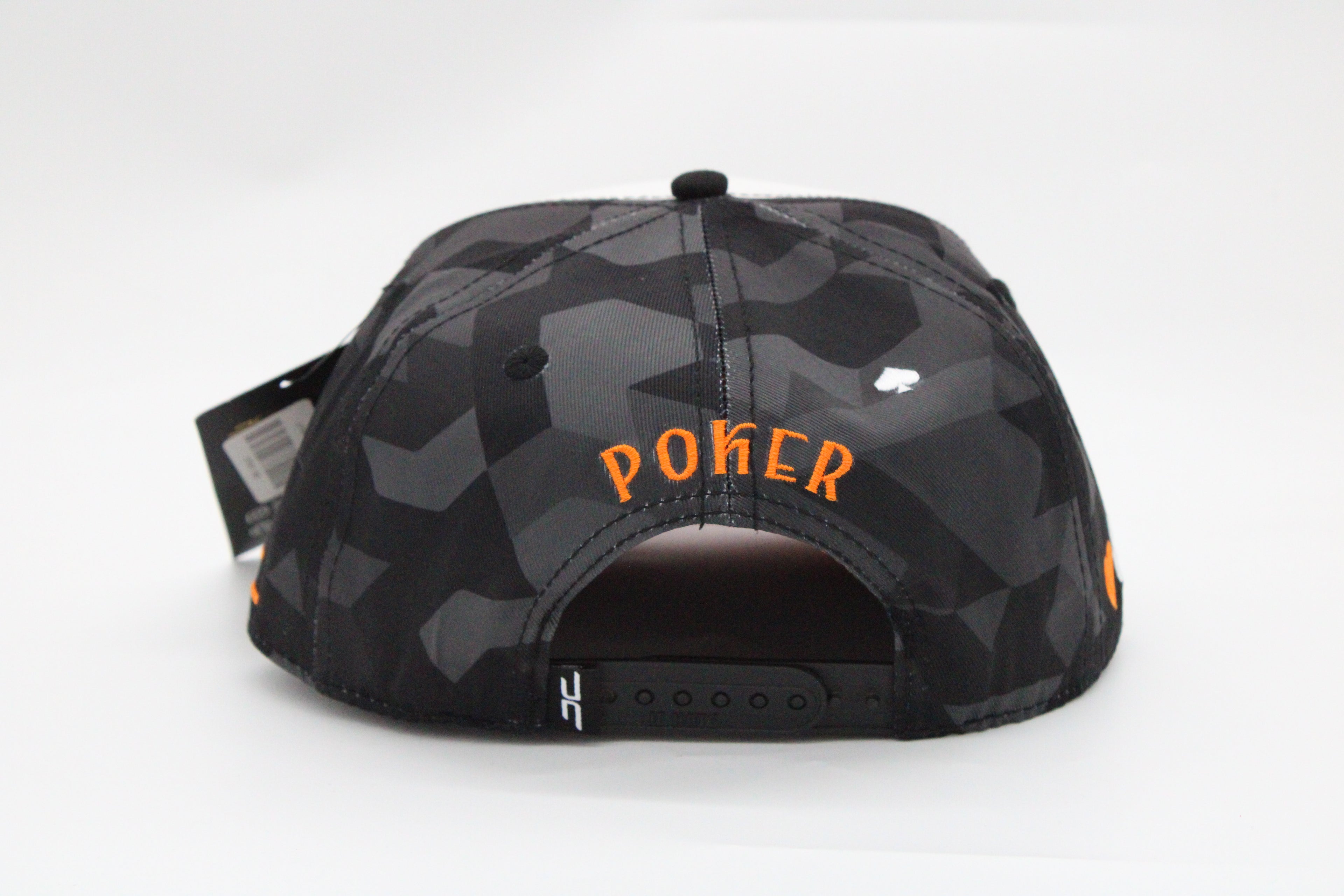 Gorra JC Hats "Poker Camo Blanca"