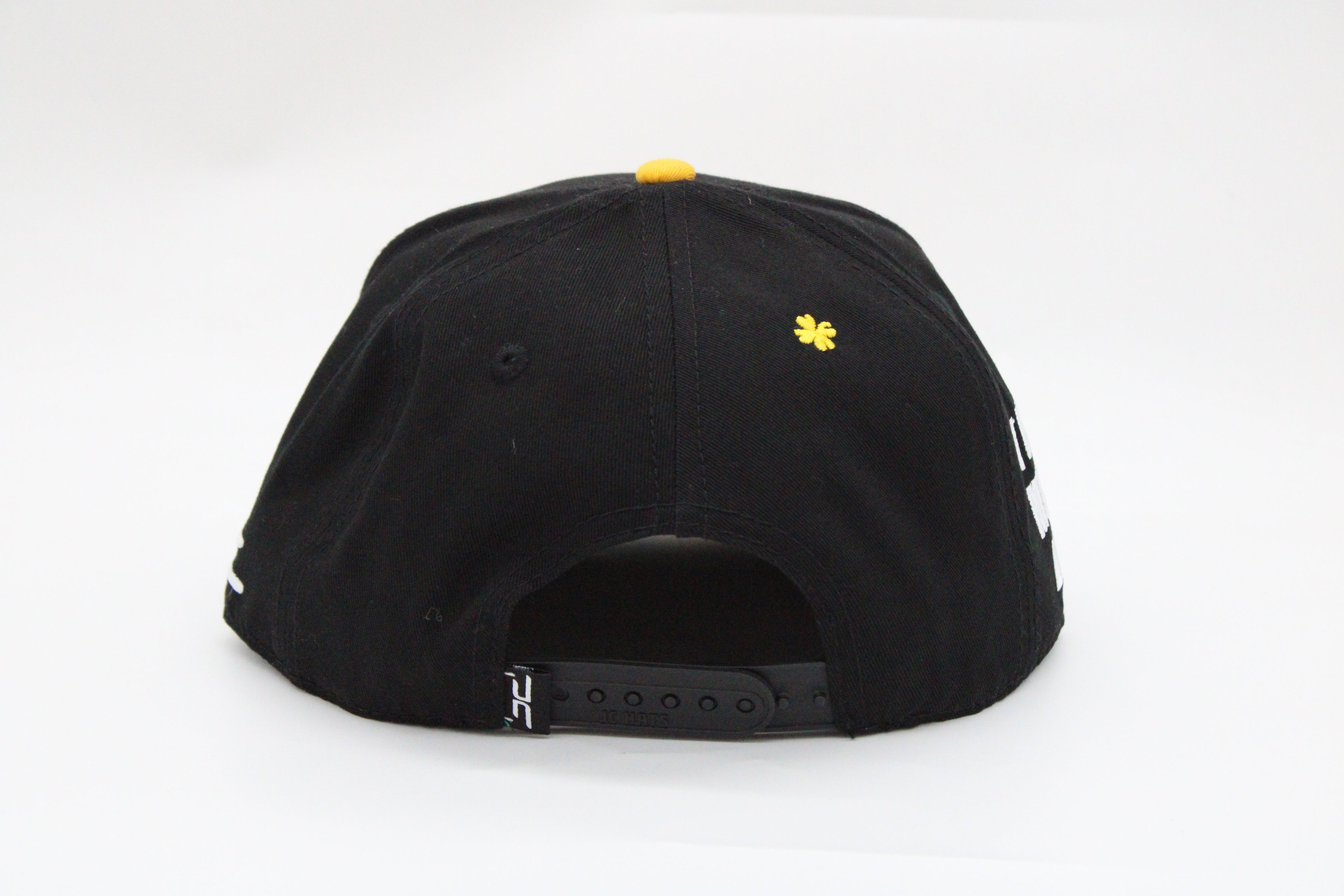 Gorra JC Hats "Trebol Negra/Amarilla"