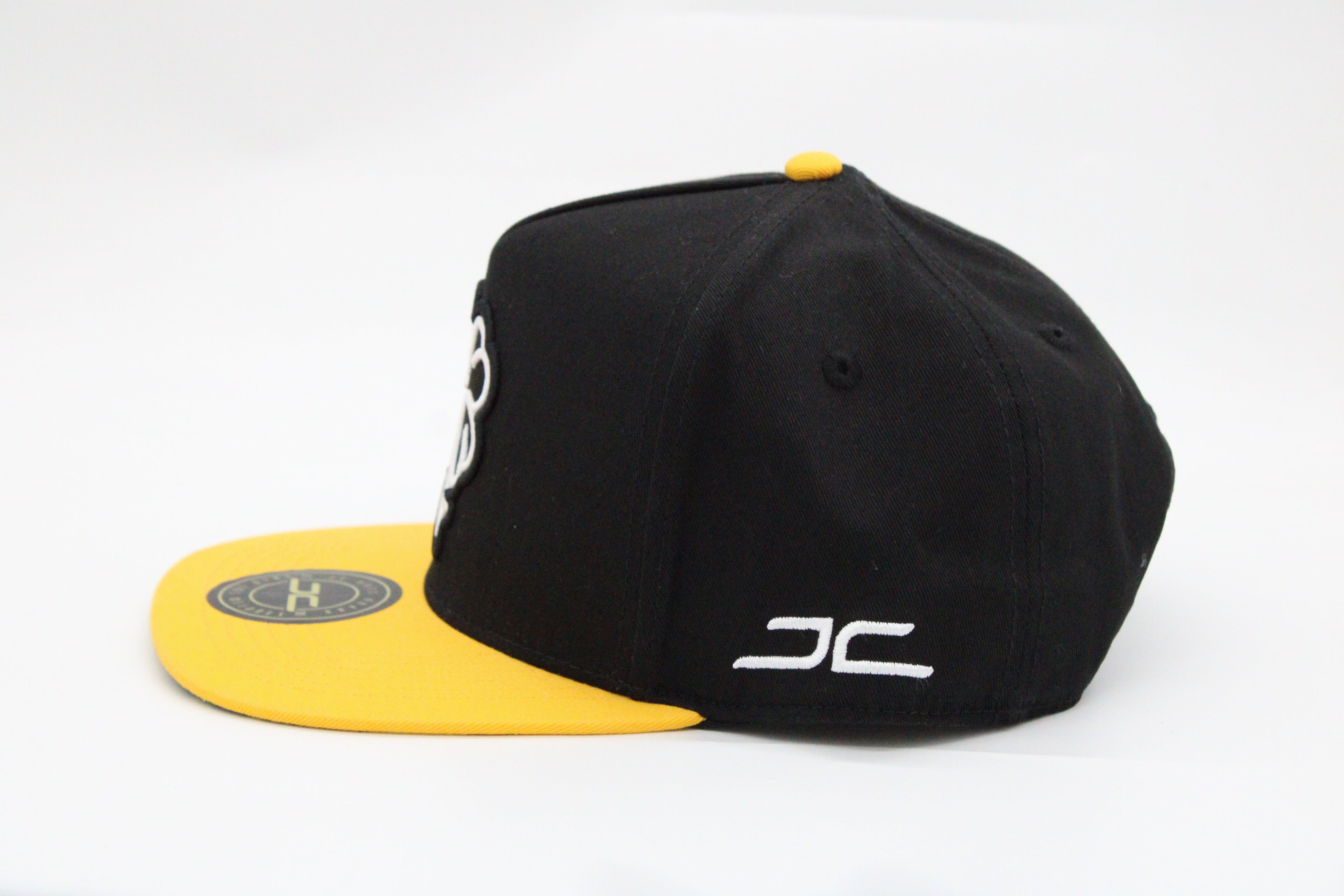 Gorra JC Hats "Trebol Negra/Amarilla"