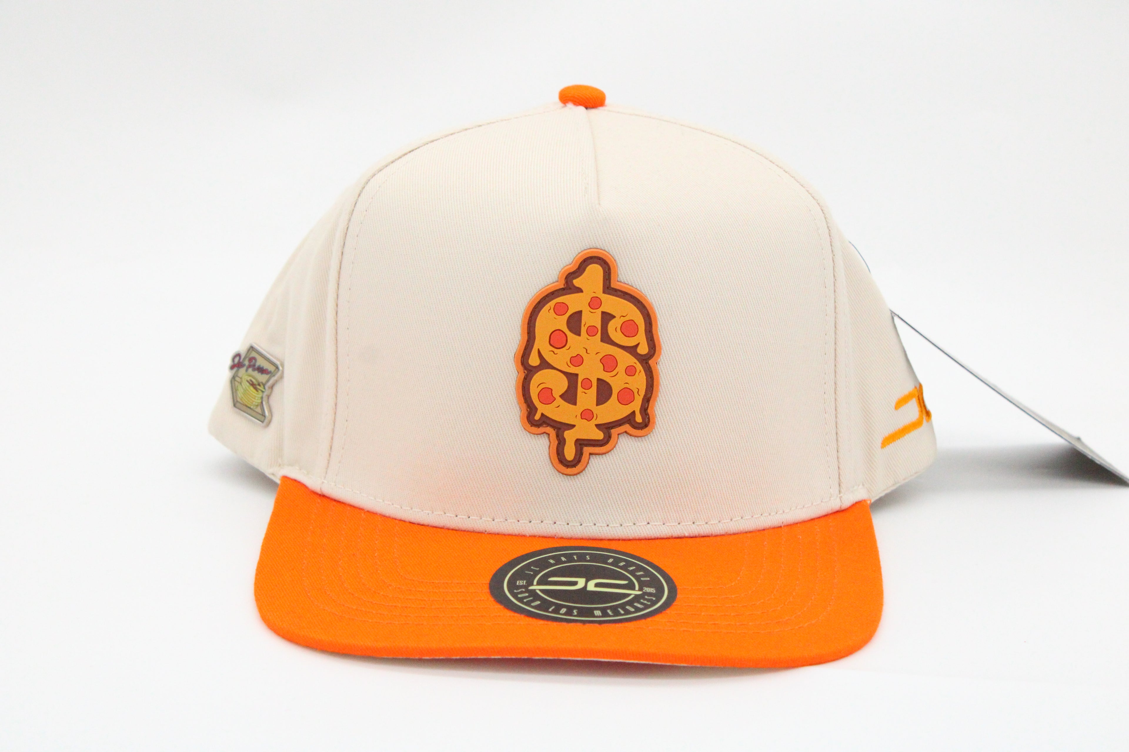 Gorra JC Hats "Pizza Beige/Naranja"