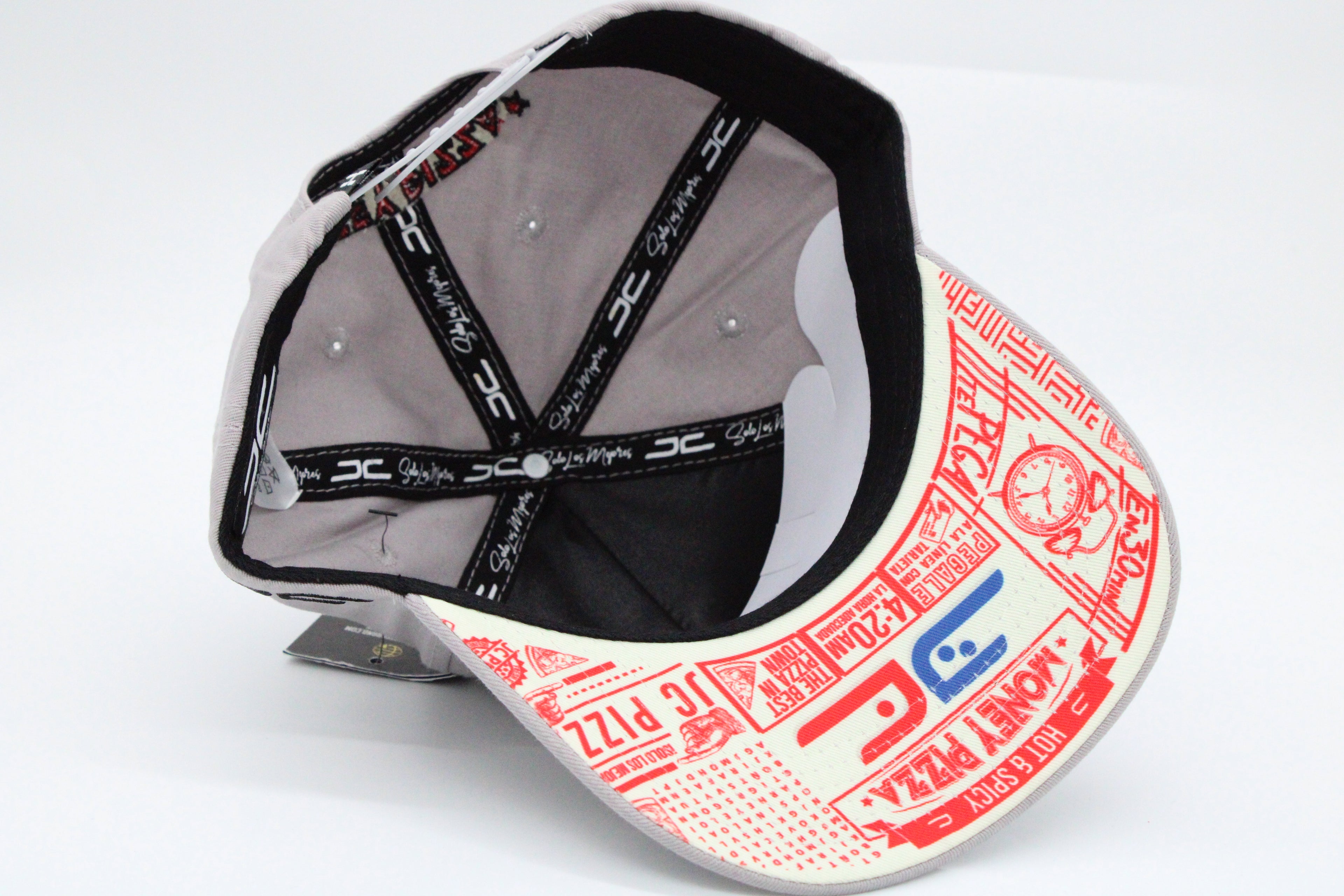 Gorra JC Hats "Pizza Gris"
