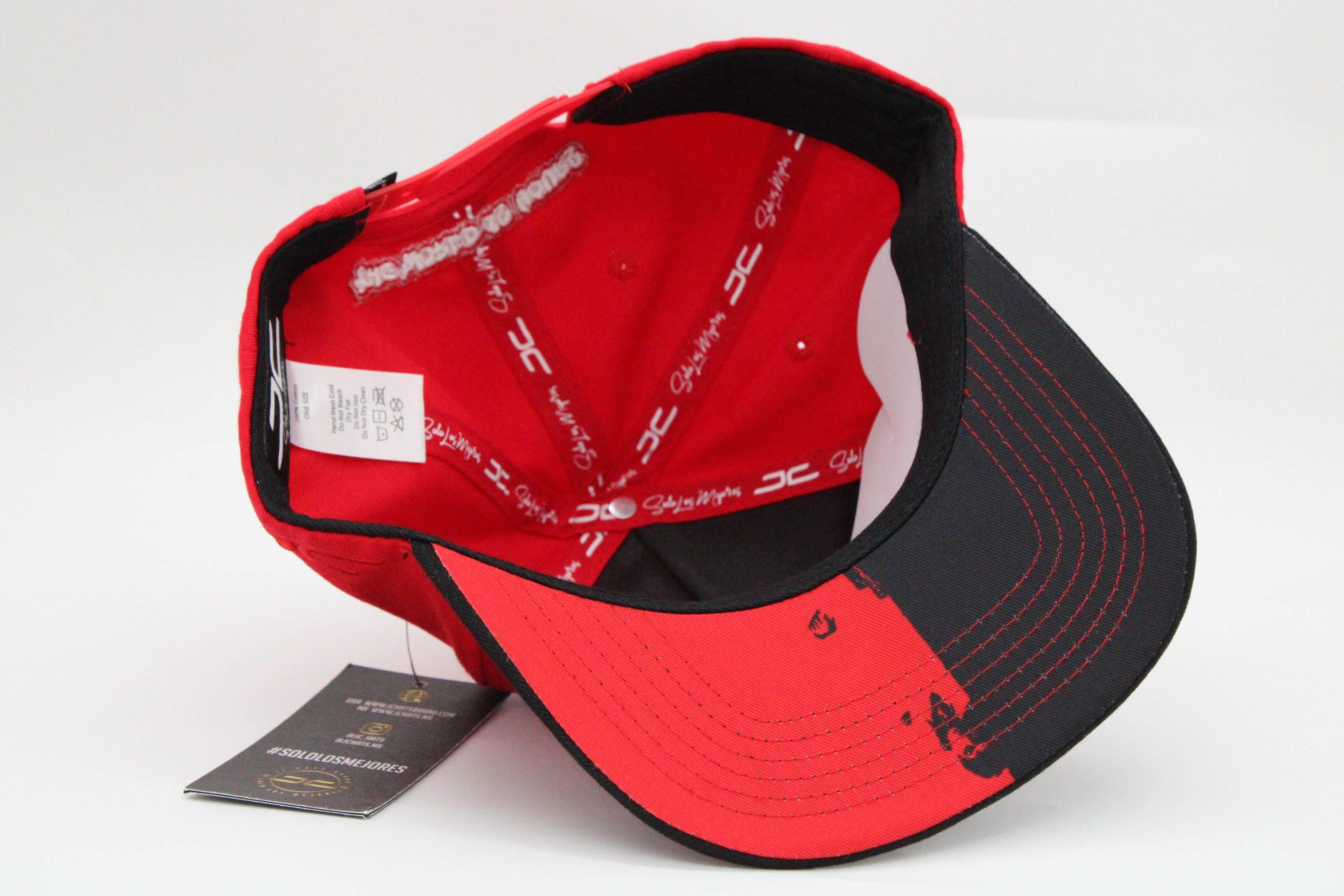 Gorra JC Hats "Scarface Roja/Negra"