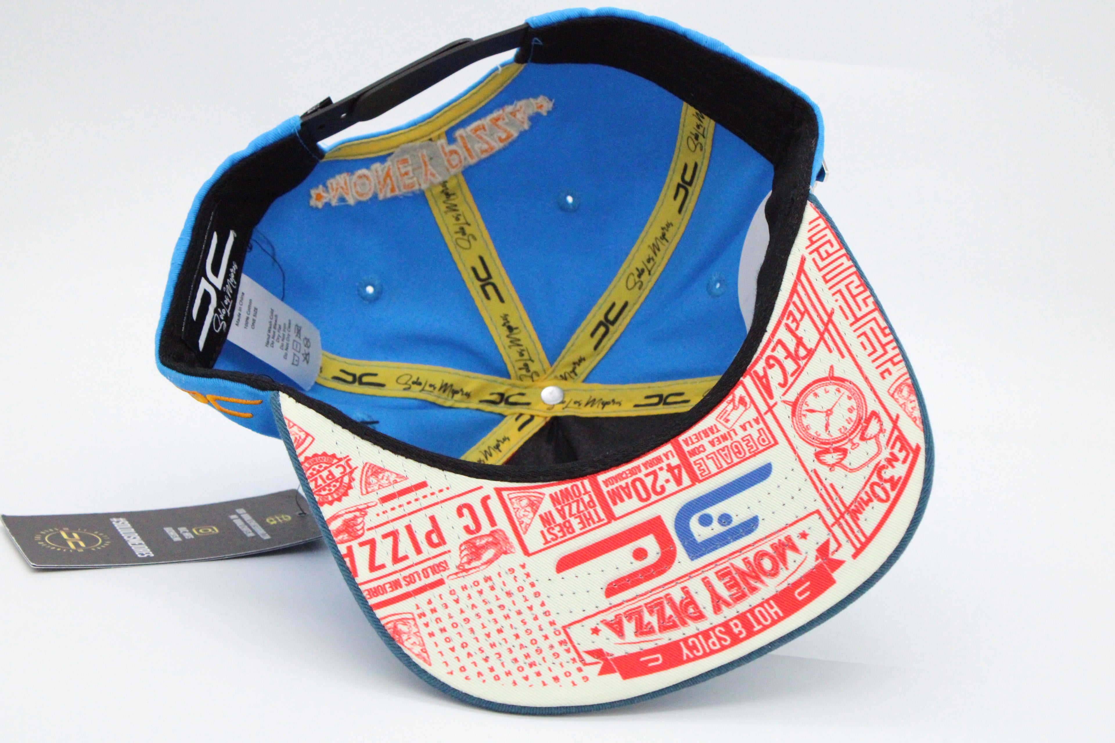 Gorra JC Hats "Pizza Azul"