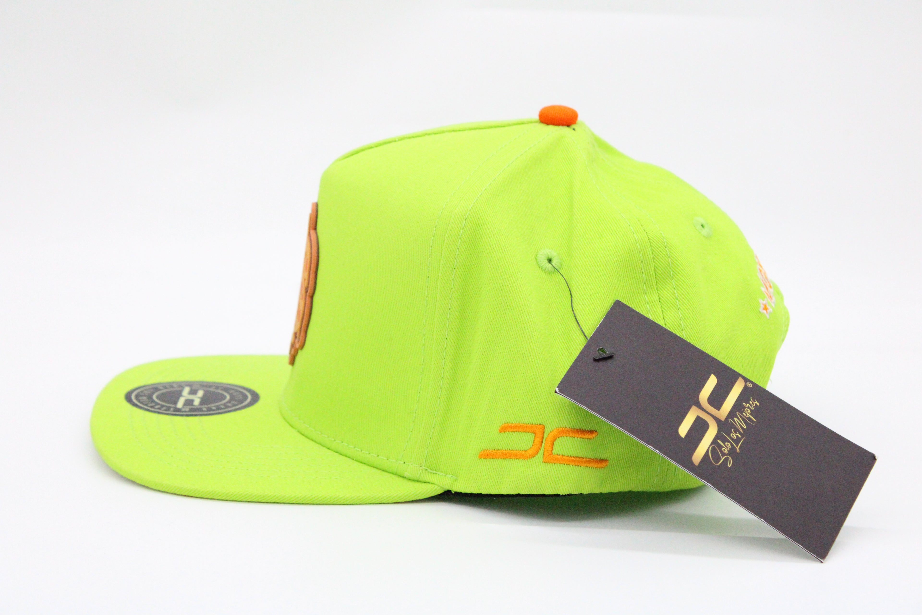 Gorra JC Hats "Pizza Amarillo Fluorescente"
