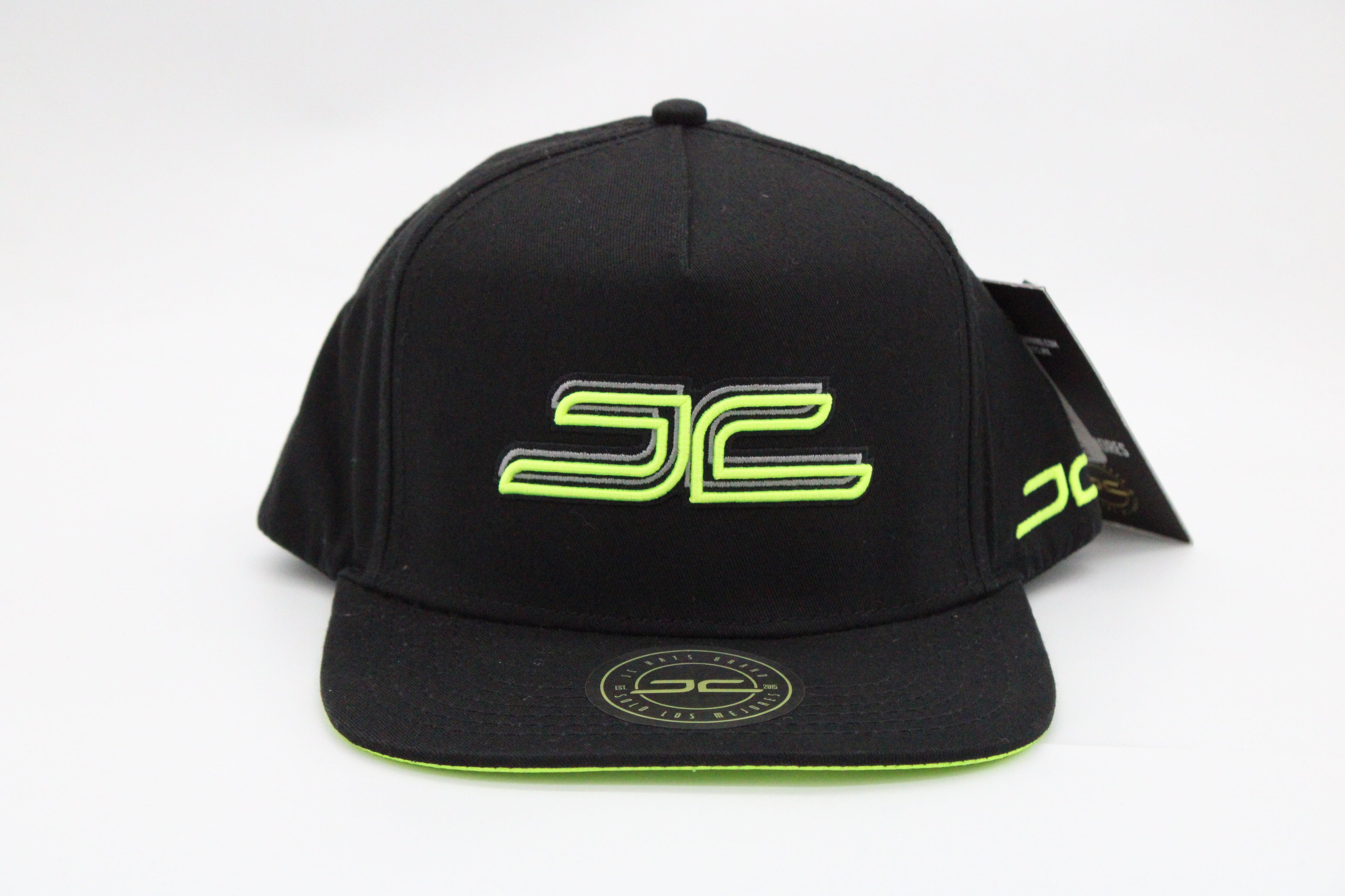 Gorra JC Hats "Classic Negro/Neon"
