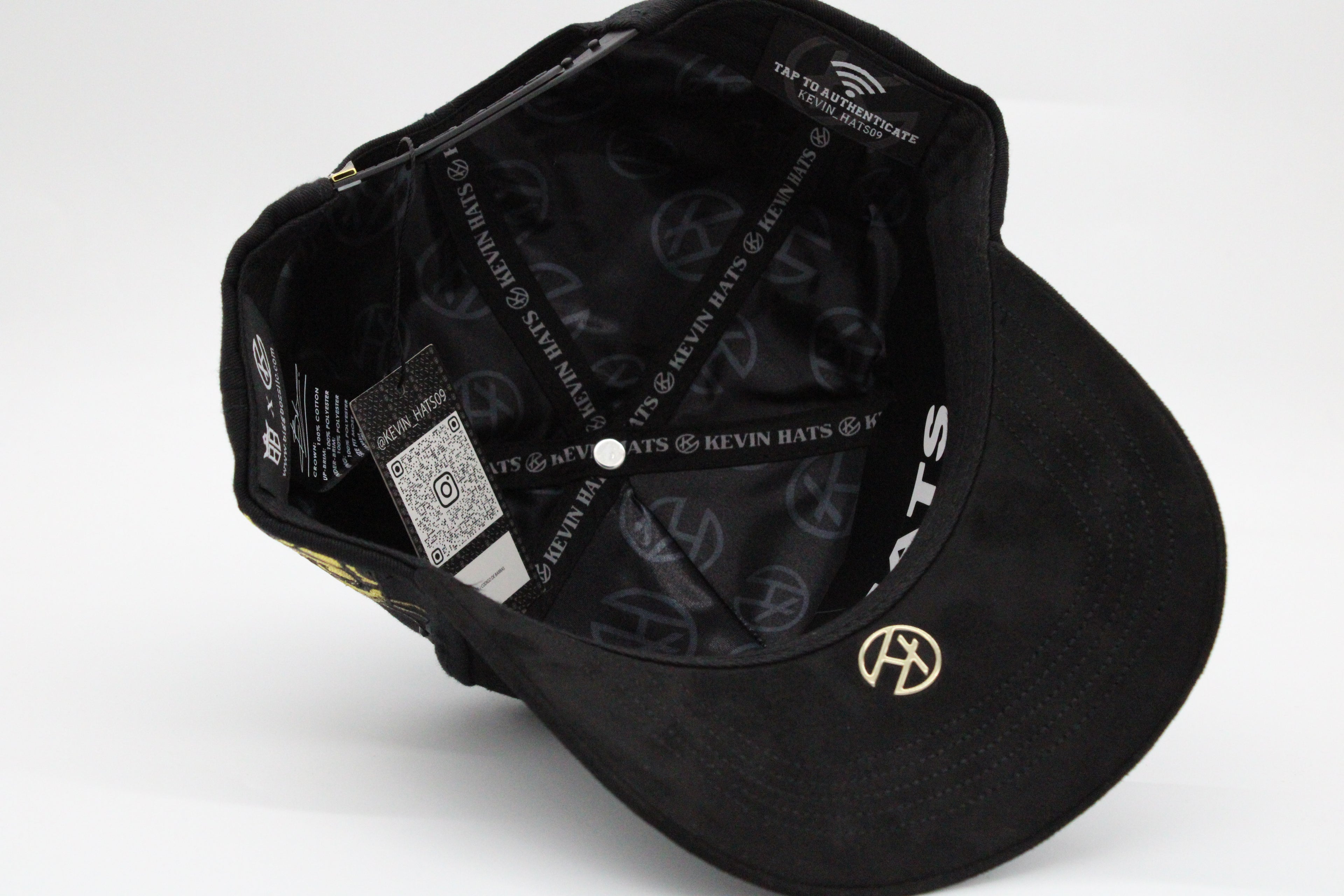 Gorra Kevin Hats "NY Crystal Gold"