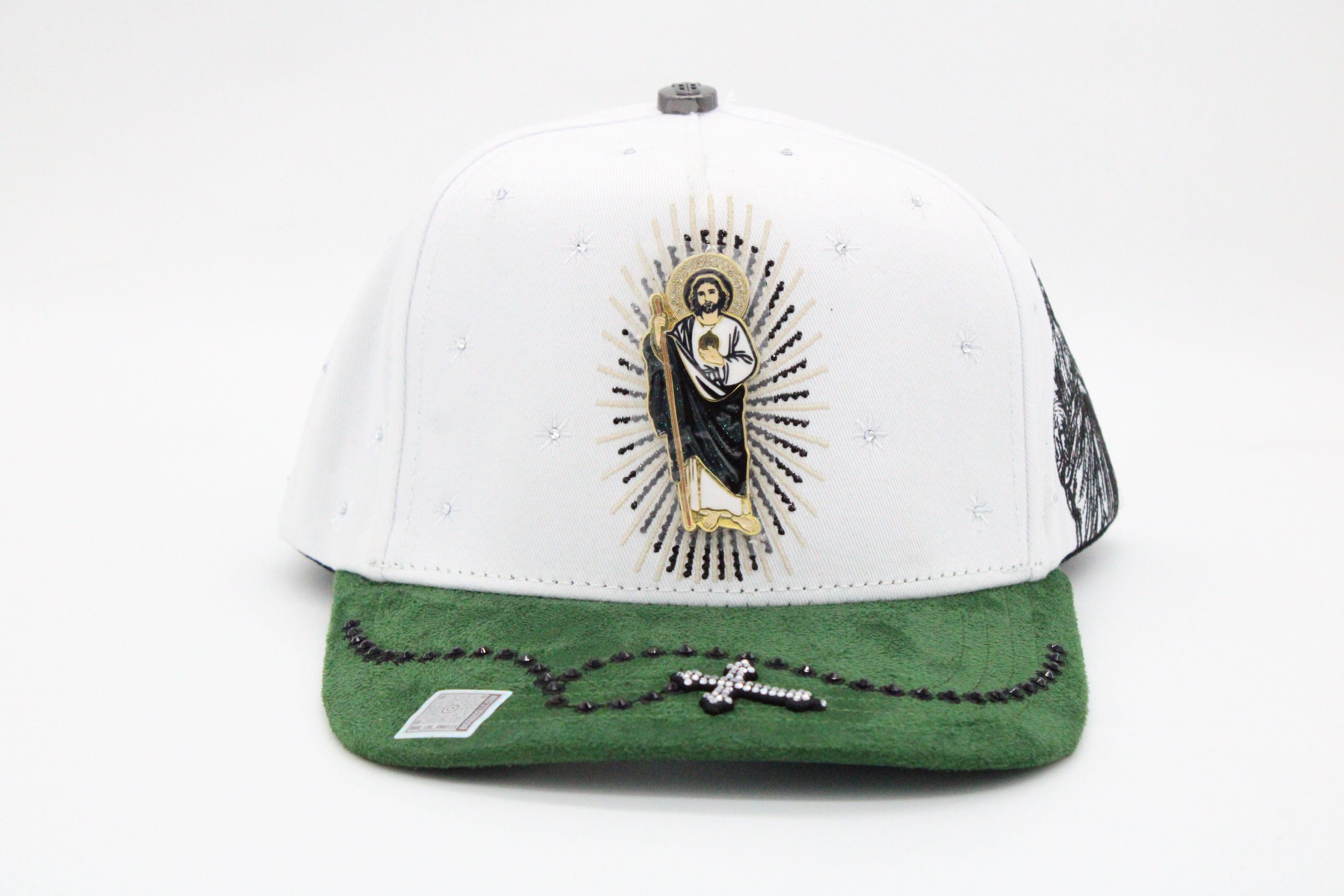 Gorra Bigg Boss "San Judas Blanco/Verde"