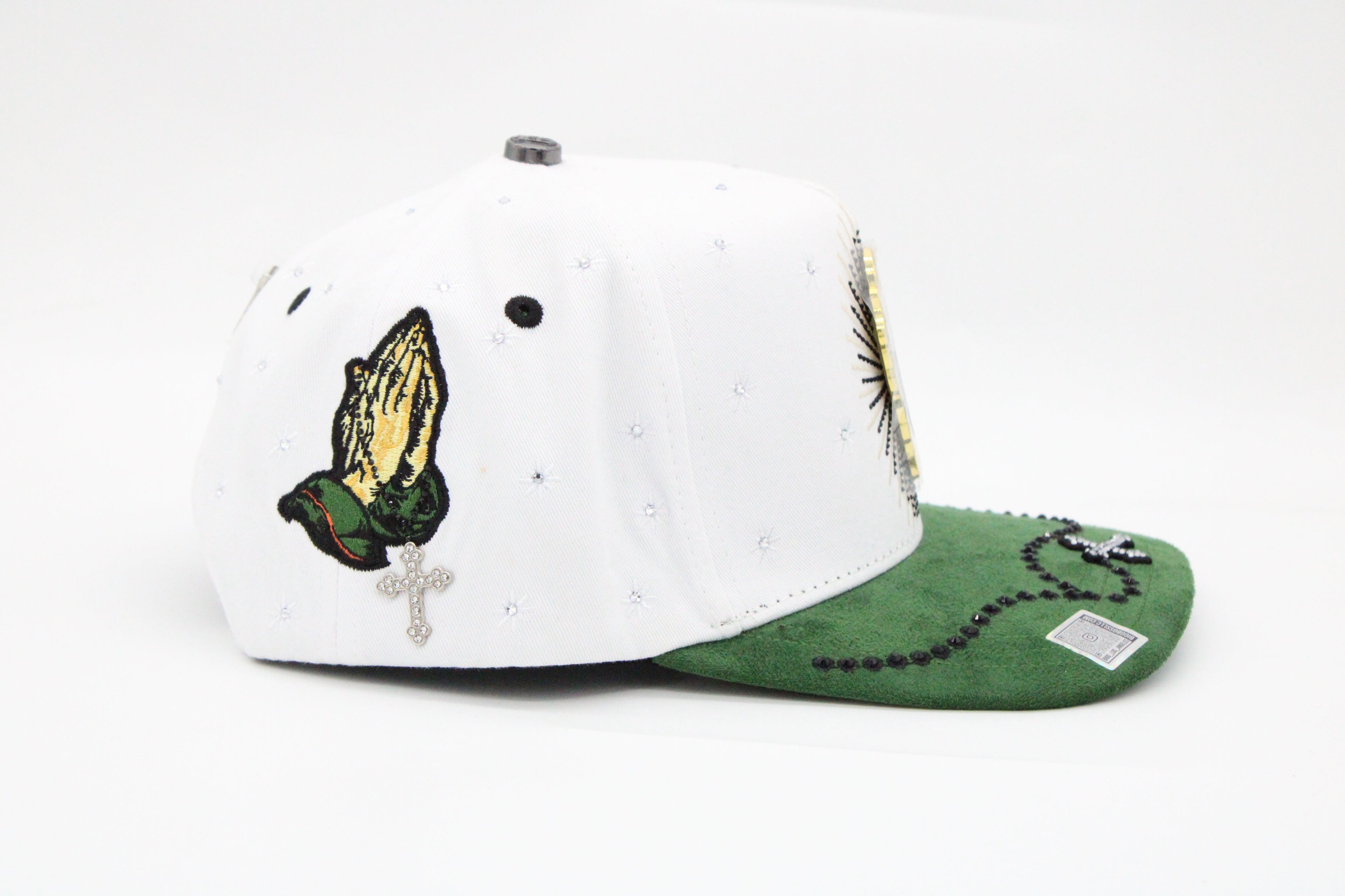 Gorra Bigg Boss "San Judas Blanco/Verde"