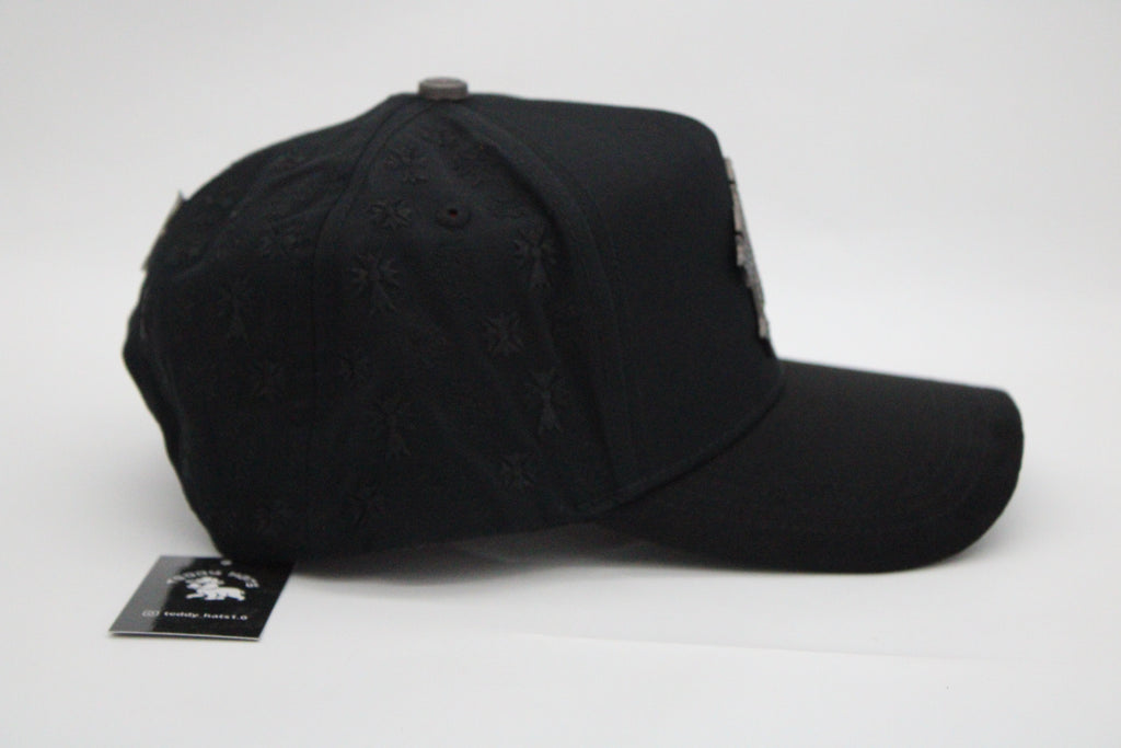 Gorra Barbas Hats "Chrome Blackout x The Rich Kid"