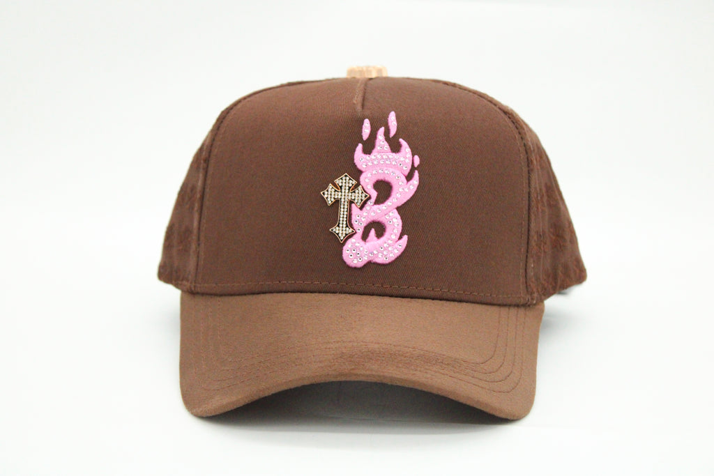 Gorra Barbas Hats “B-Cross Pnk”