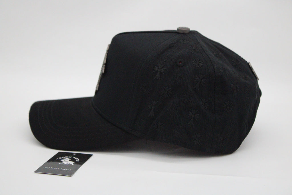 Gorra Barbas Hats "Chrome Blackout x The Rich Kid"