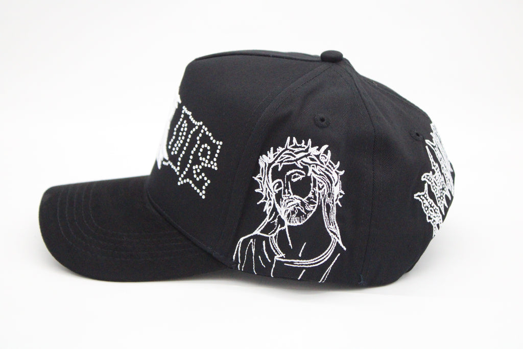 Gorra Rude Awakenings “Cristo Blanco Cristals”