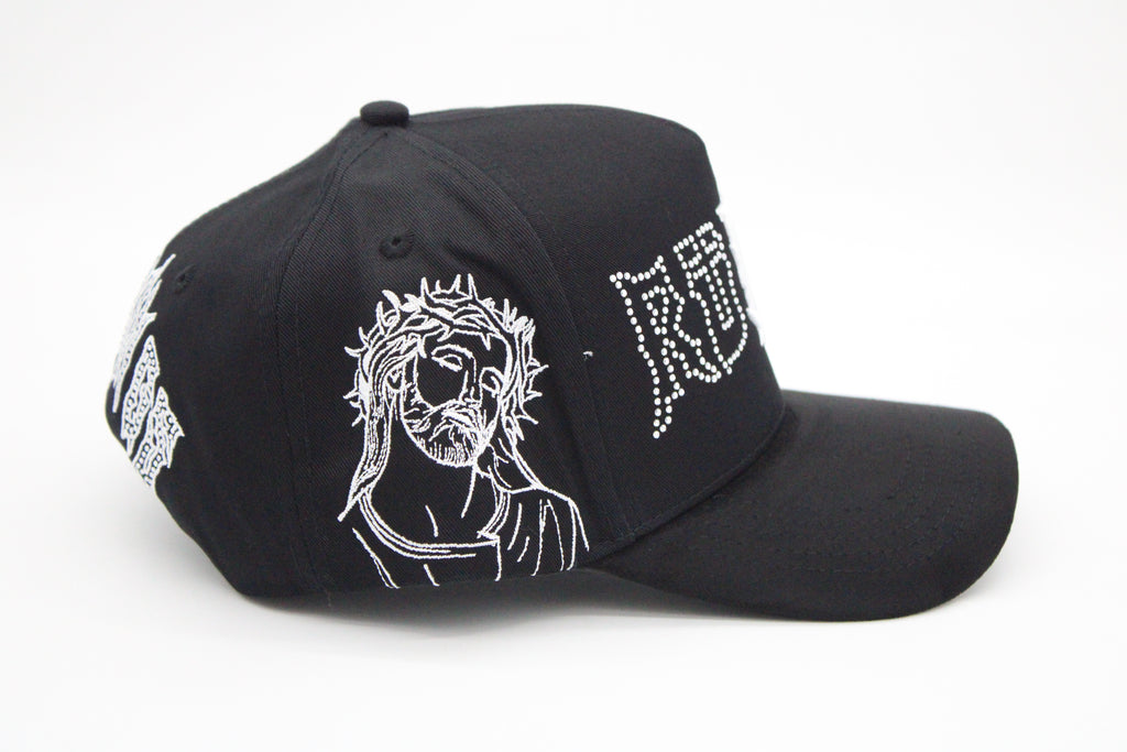 Gorra Rude Awakenings “Cristo Blanco Cristals”