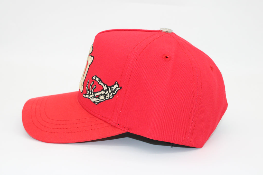 Gorra Ace Hats "NY Bones Red"