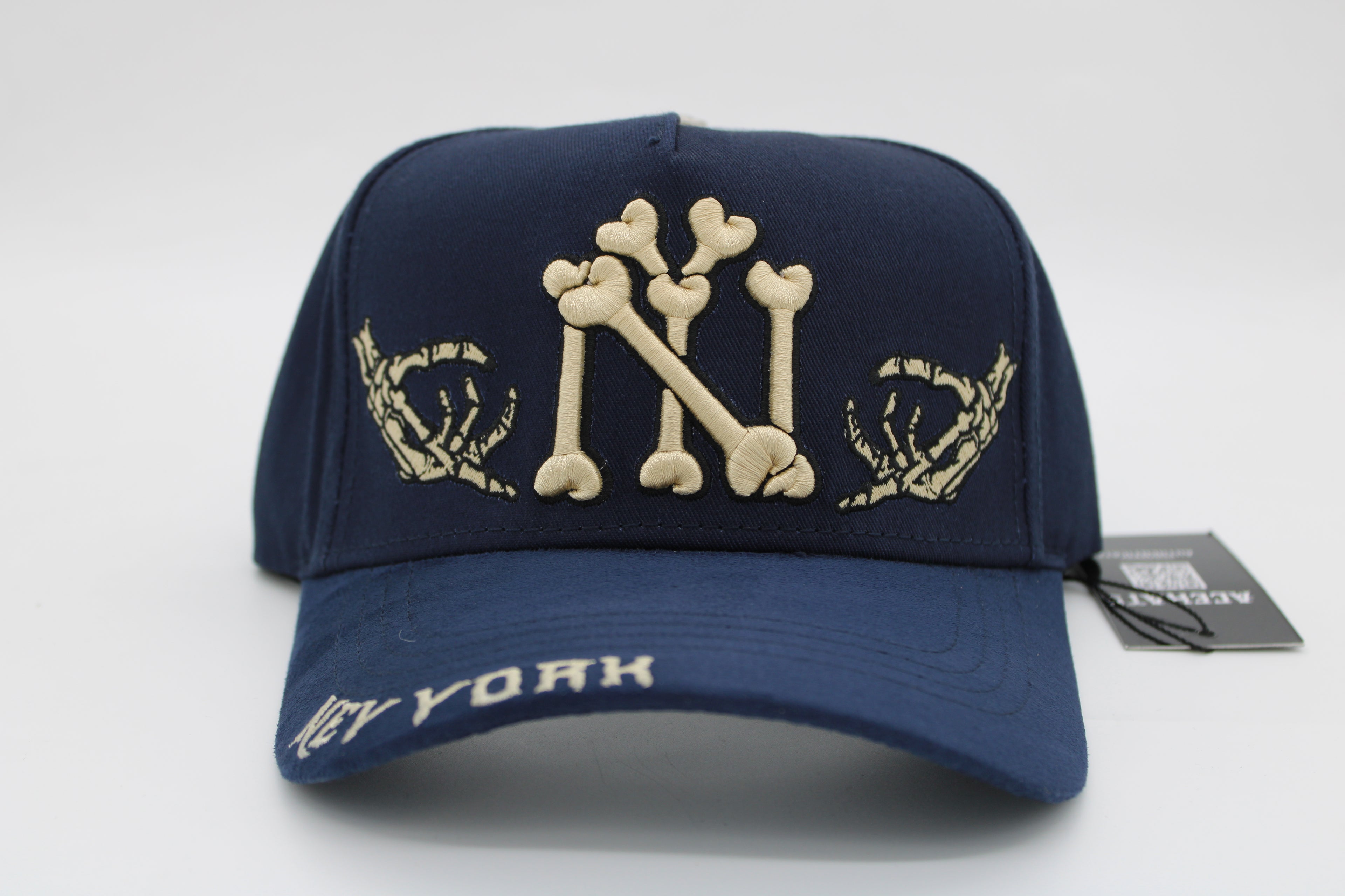 Gorra ACE Hats "NY Bones Blue"
