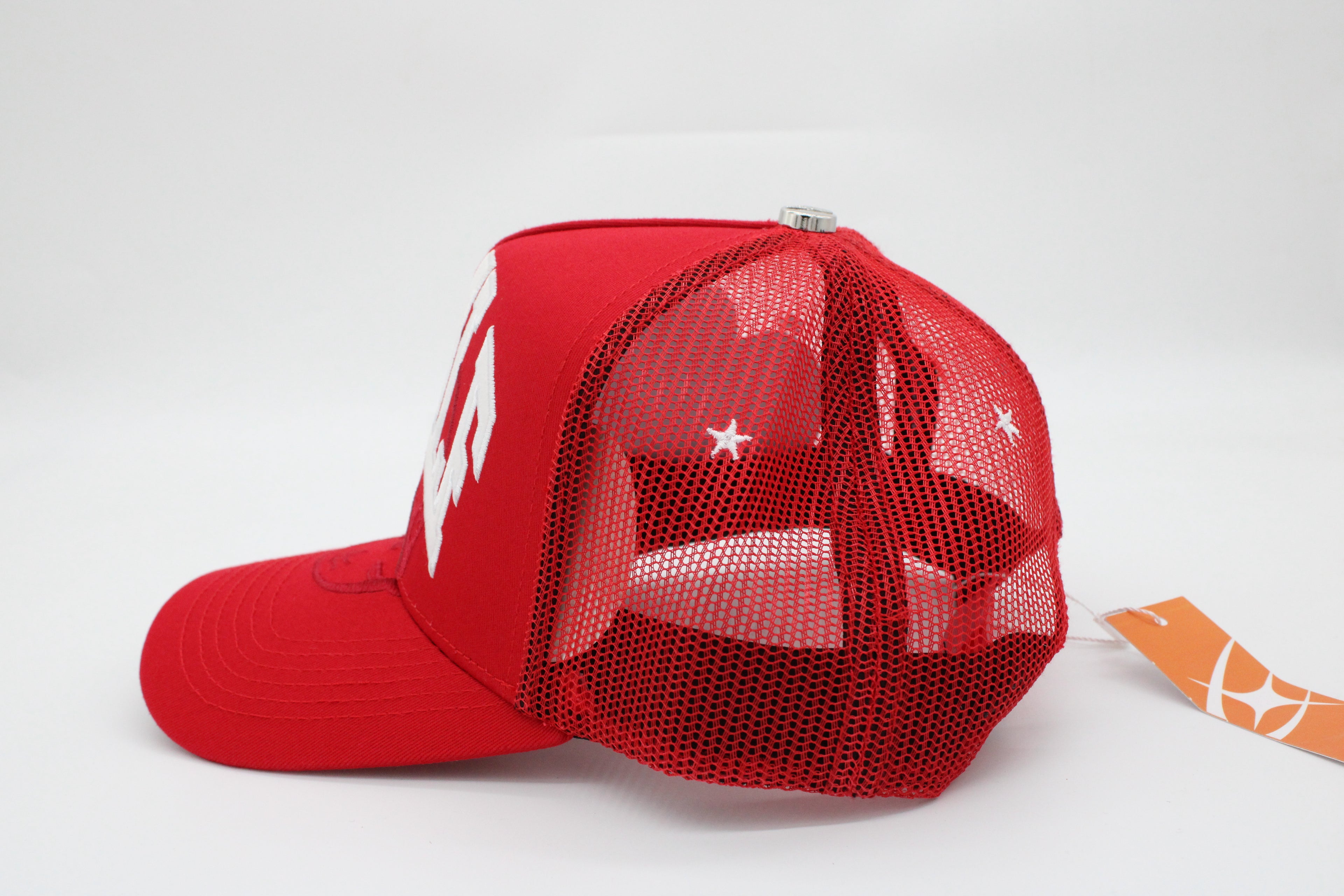 Gorra Crime Life "Icon Stars Trucker Red"