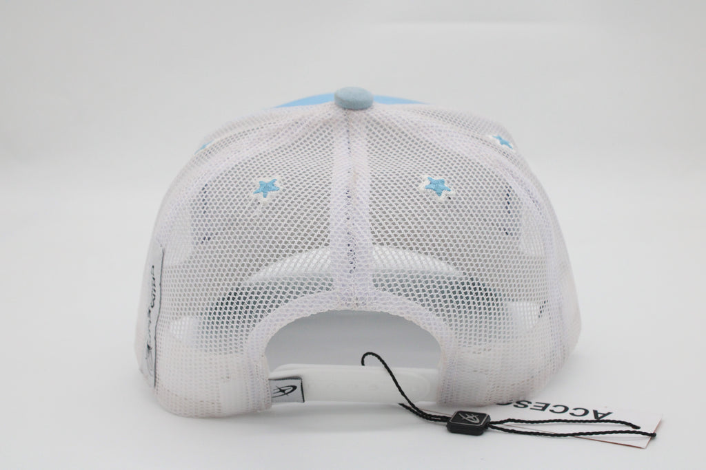 Gorra Crime Life "Angel Vandal Baby Blue"