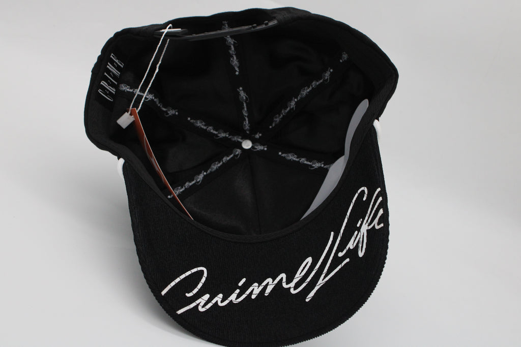 Gorra Crime Life "Betrayal Stars Black"