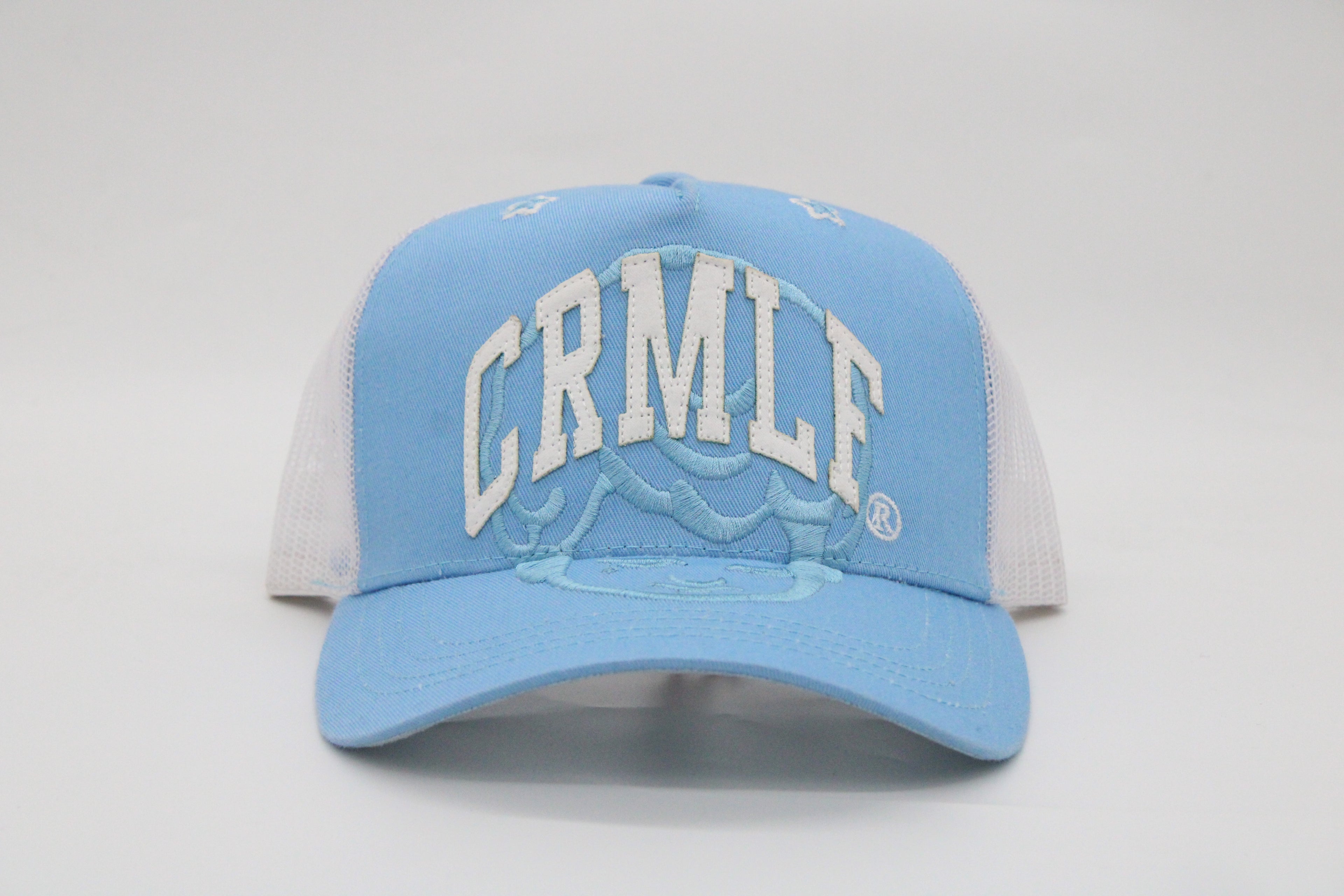 Gorra Crime Life "Icon Stars Trucker Baby Blue"