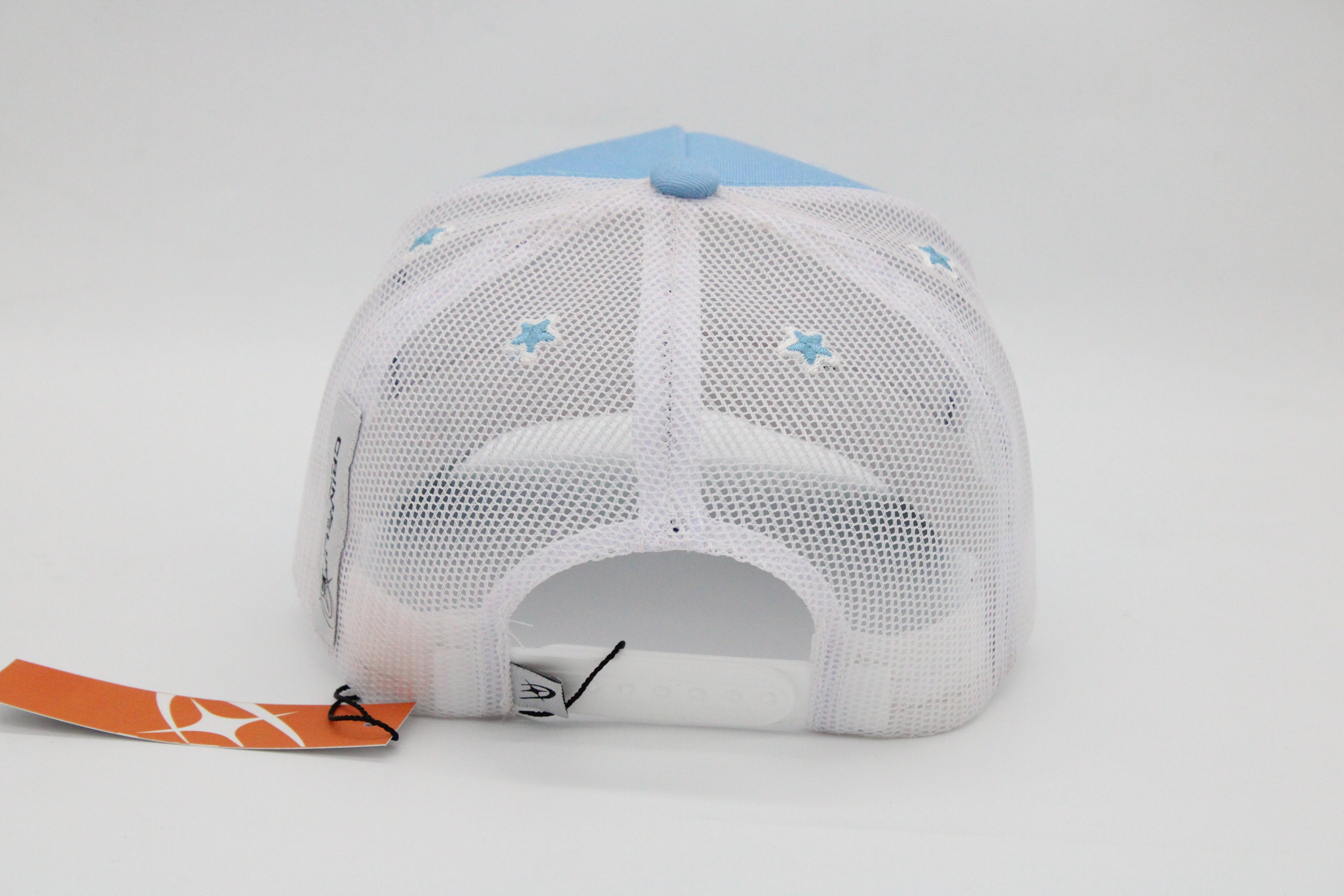 Gorra Crime Life "Icon Stars Trucker Baby Blue"