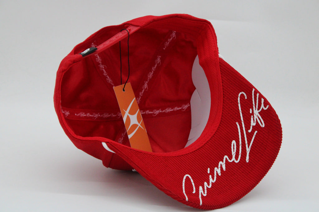 Gorra Crime Life "Betrayal Stars Red"