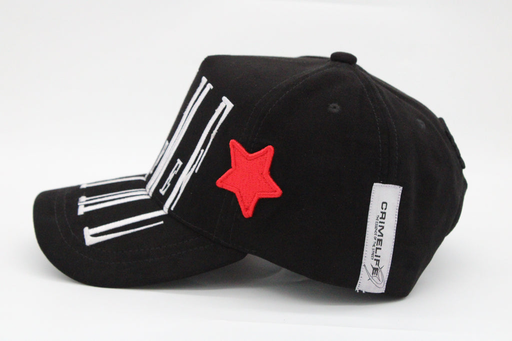 Gorra Crime Life "Red Star"