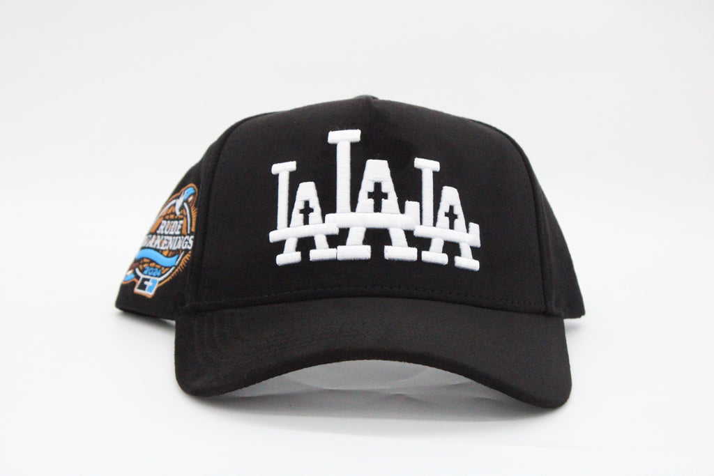 Gorra Rude Awakenings "LALALA Negro"