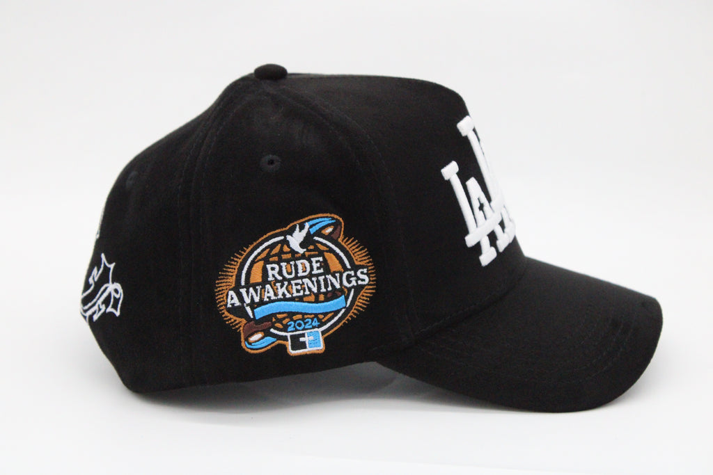 Gorra Rude Awakenings "LALALA Negro"