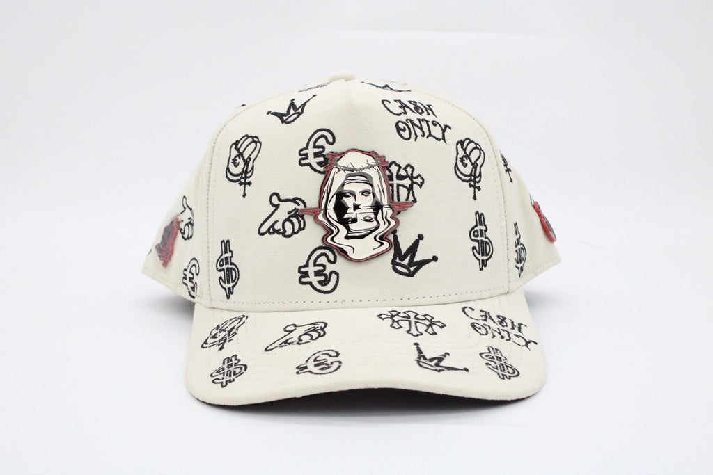 Gorra Cash Only "Pray in White"