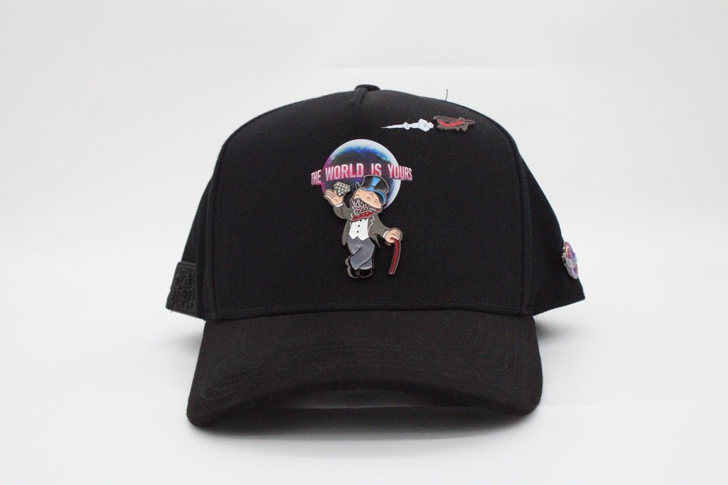 Gorra Cash Only "The Wolrd is Yours"