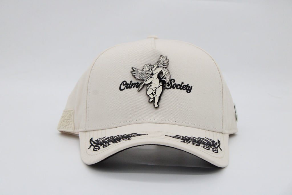 Gorra Cash Only "Black Angel in White"