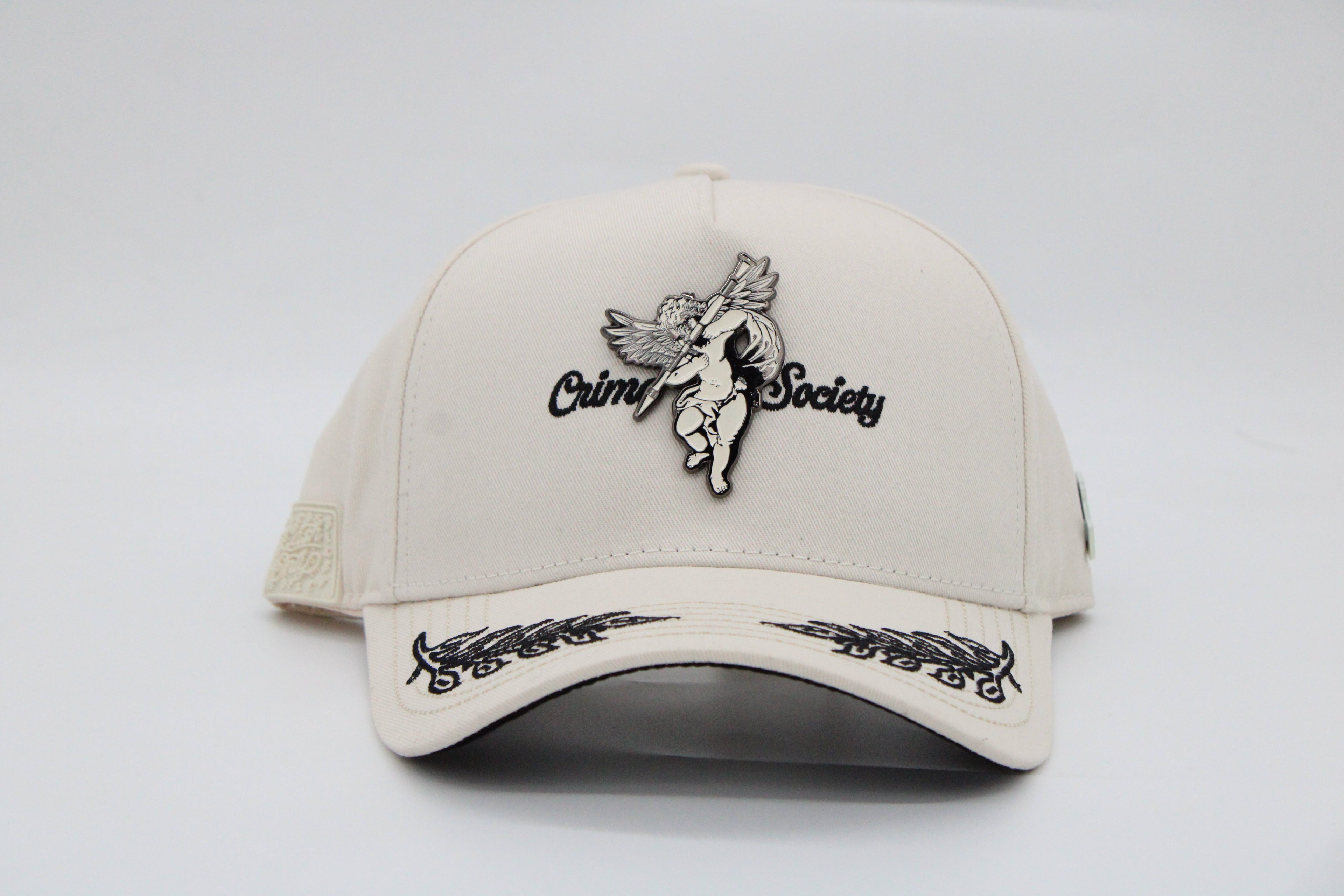 Gorra Cash Only "Black Angel in White"
