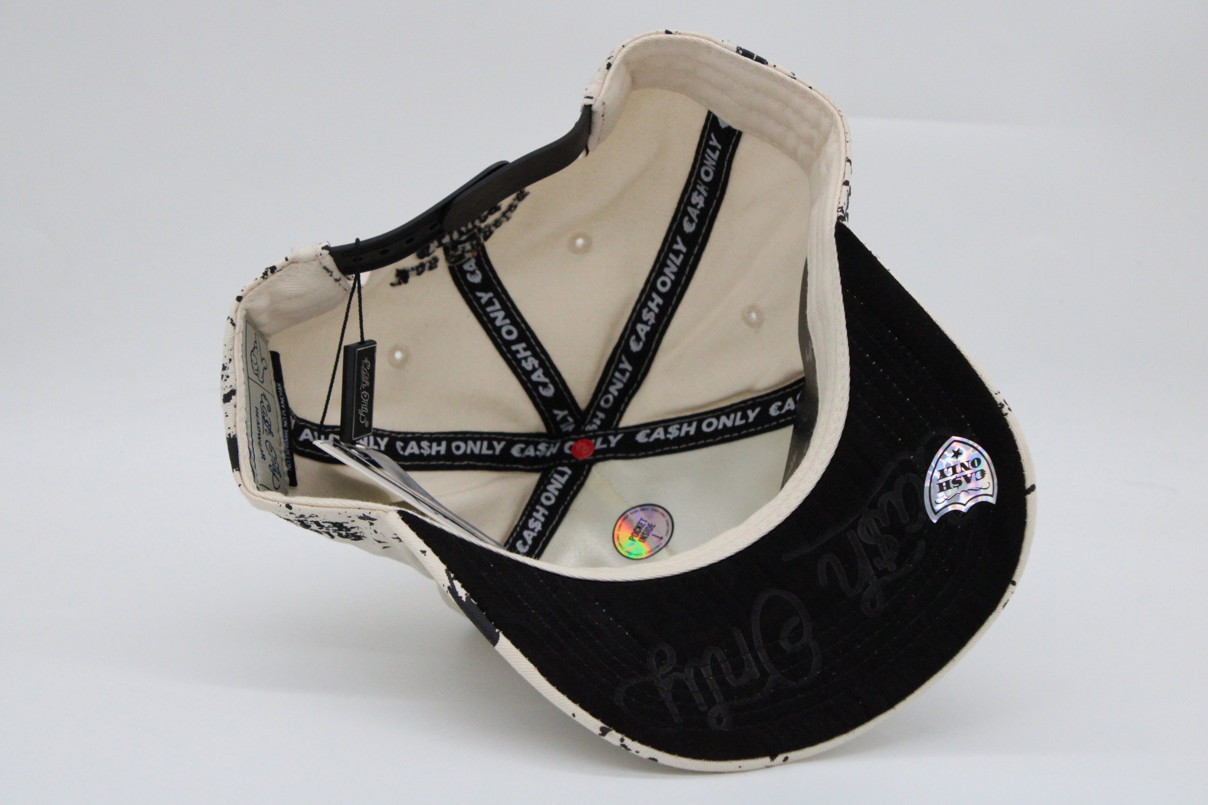 Gorra Cash Only "LA Crimes White"