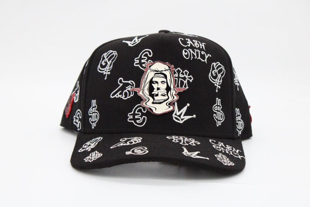 Gorra Cash Only "Pray Black"