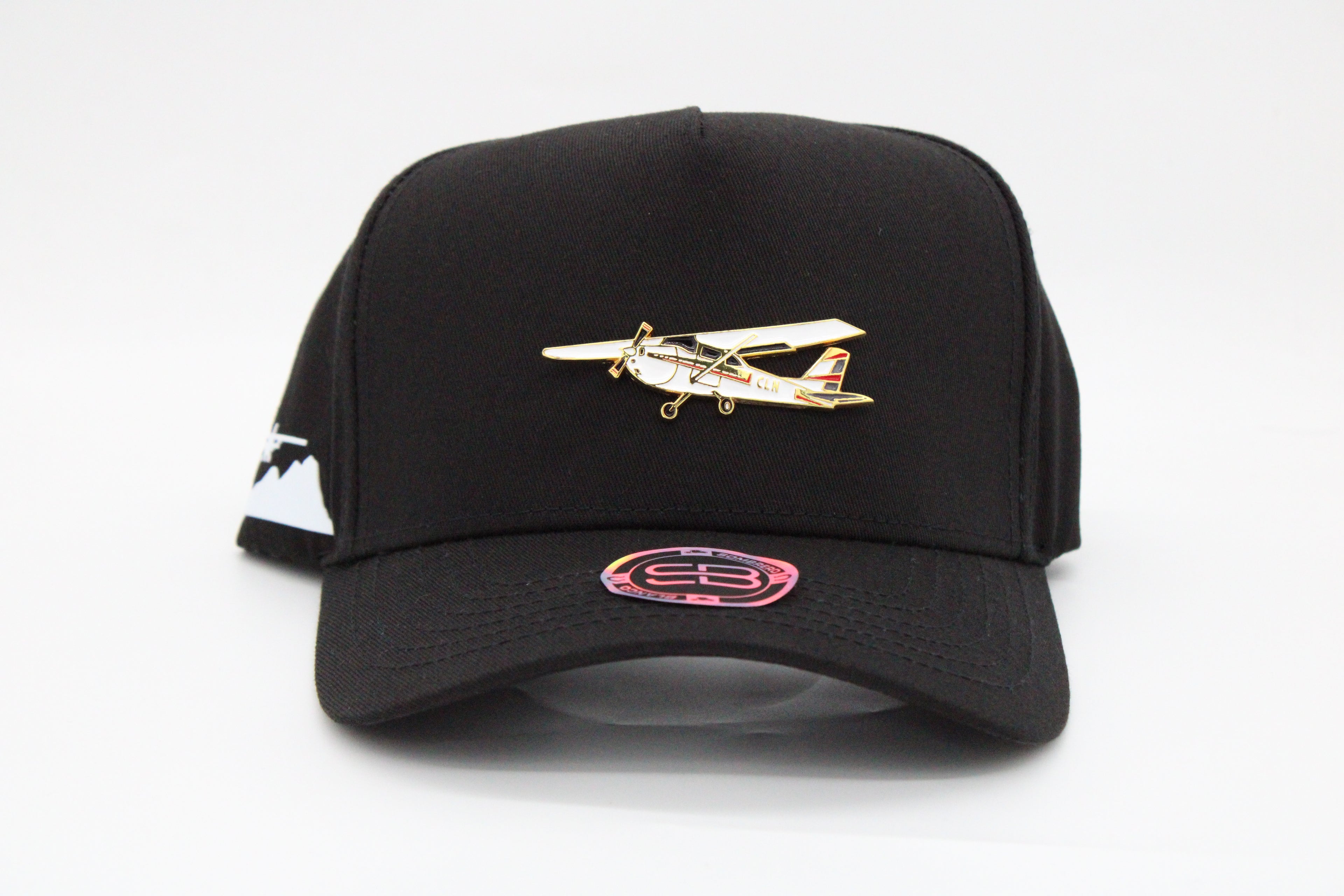 Gorra Sombrero Blanco "Avioneta"