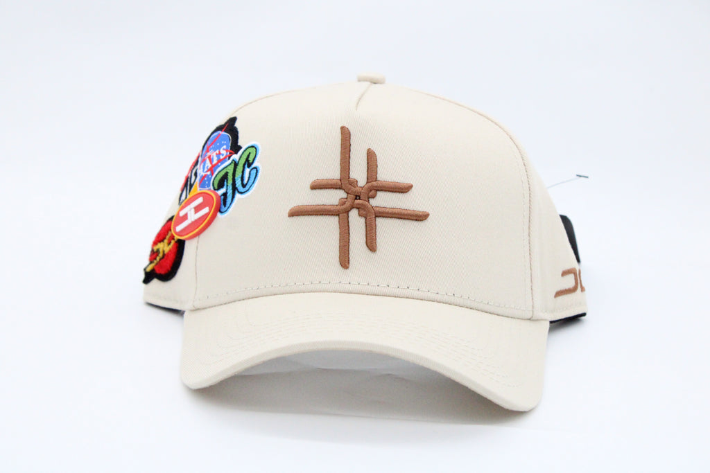 Gorra JC Hats "Double Beige"